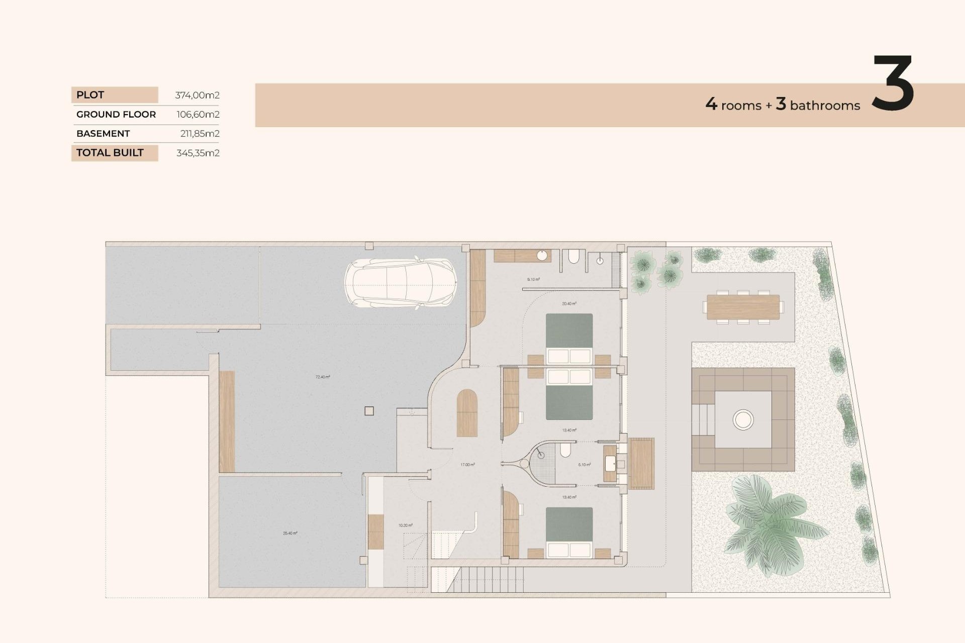 NIEUWBOUW - Vrijstaande Villa -
Algorfa - La Finca Golf Resort
