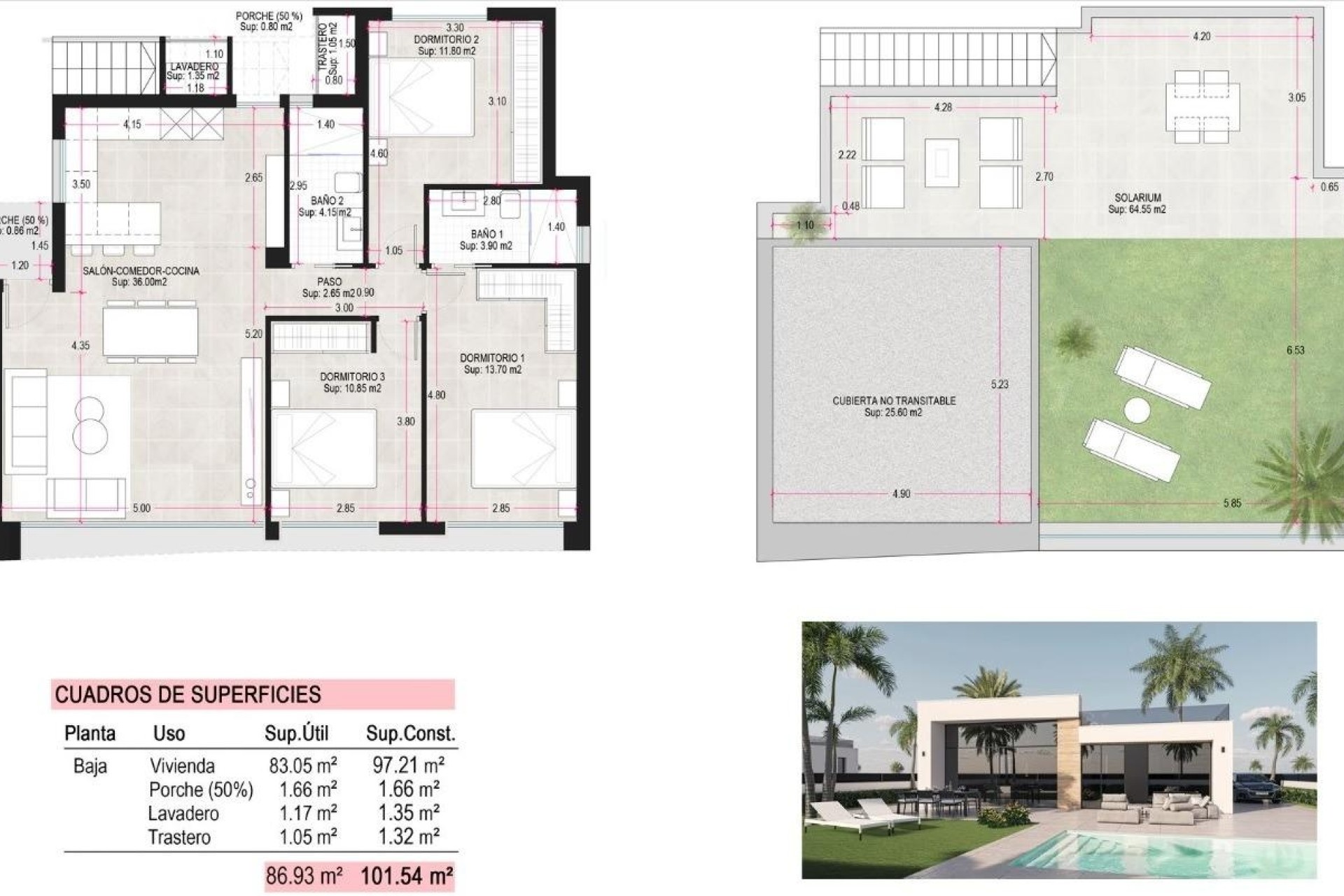NIEUWBOUW - Vrijstaande Villa -
Alhama de Murcia - Condado de Alhama Golf Resort