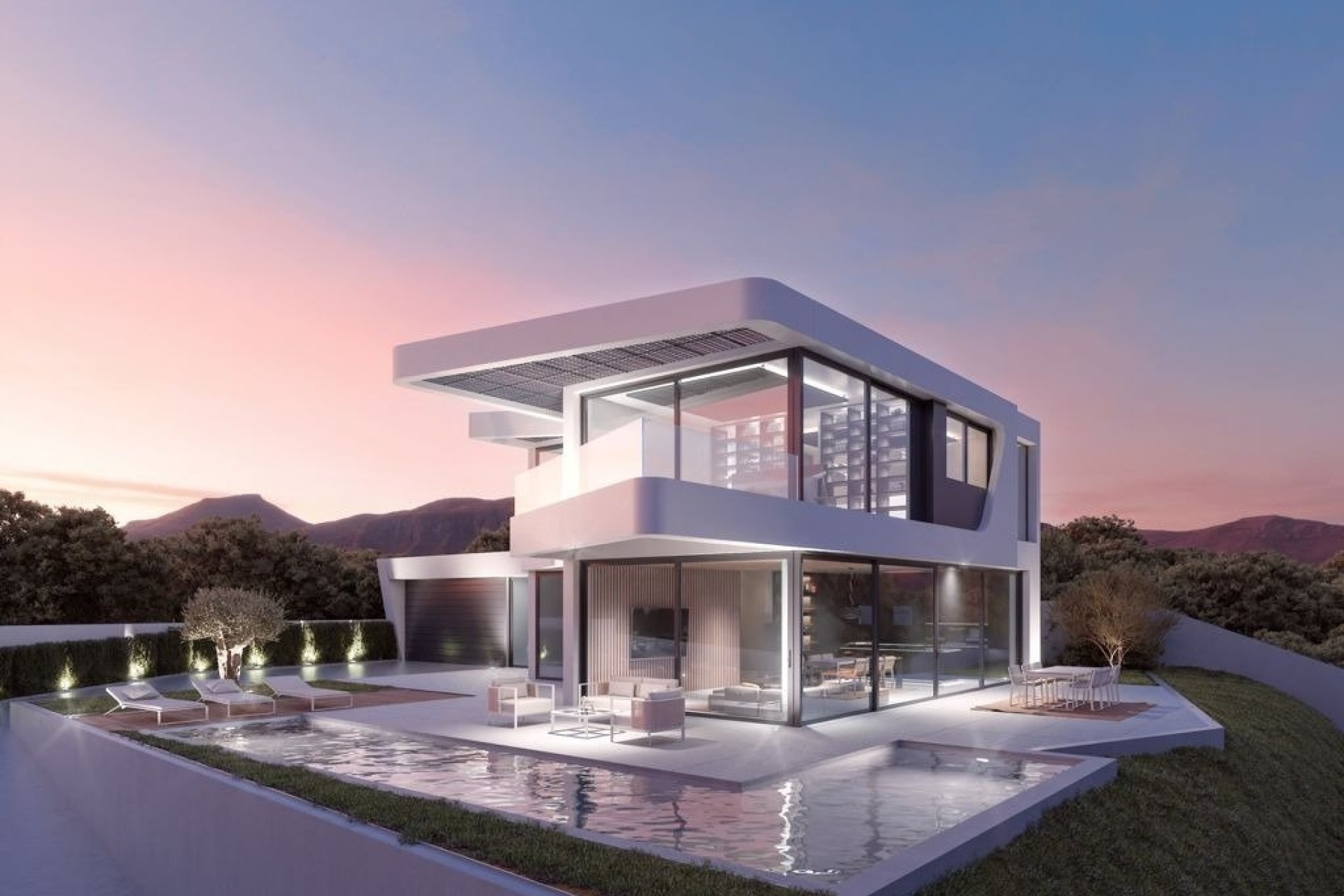 NIEUWBOUW - Vrijstaande Villa -
Altea - Santa Clara