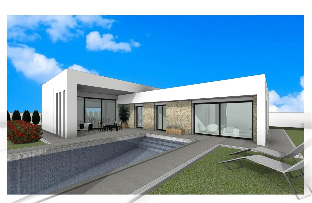 NIEUWBOUW - Vrijstaande Villa -
Aspe - Poligono 19