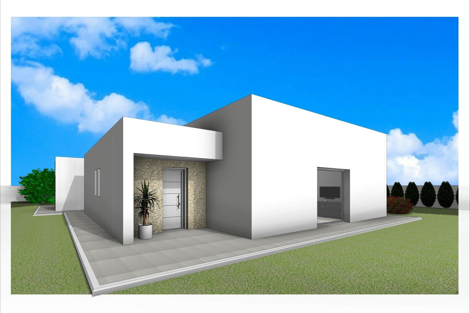 NIEUWBOUW - Vrijstaande Villa -
Aspe - Poligono 19