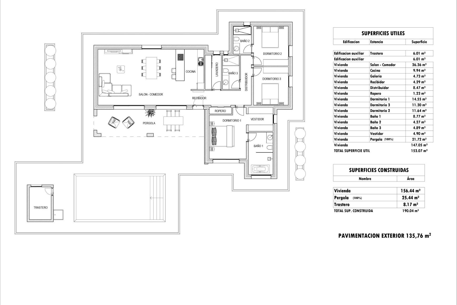 NIEUWBOUW - Vrijstaande Villa -
Aspe - Poligono 19