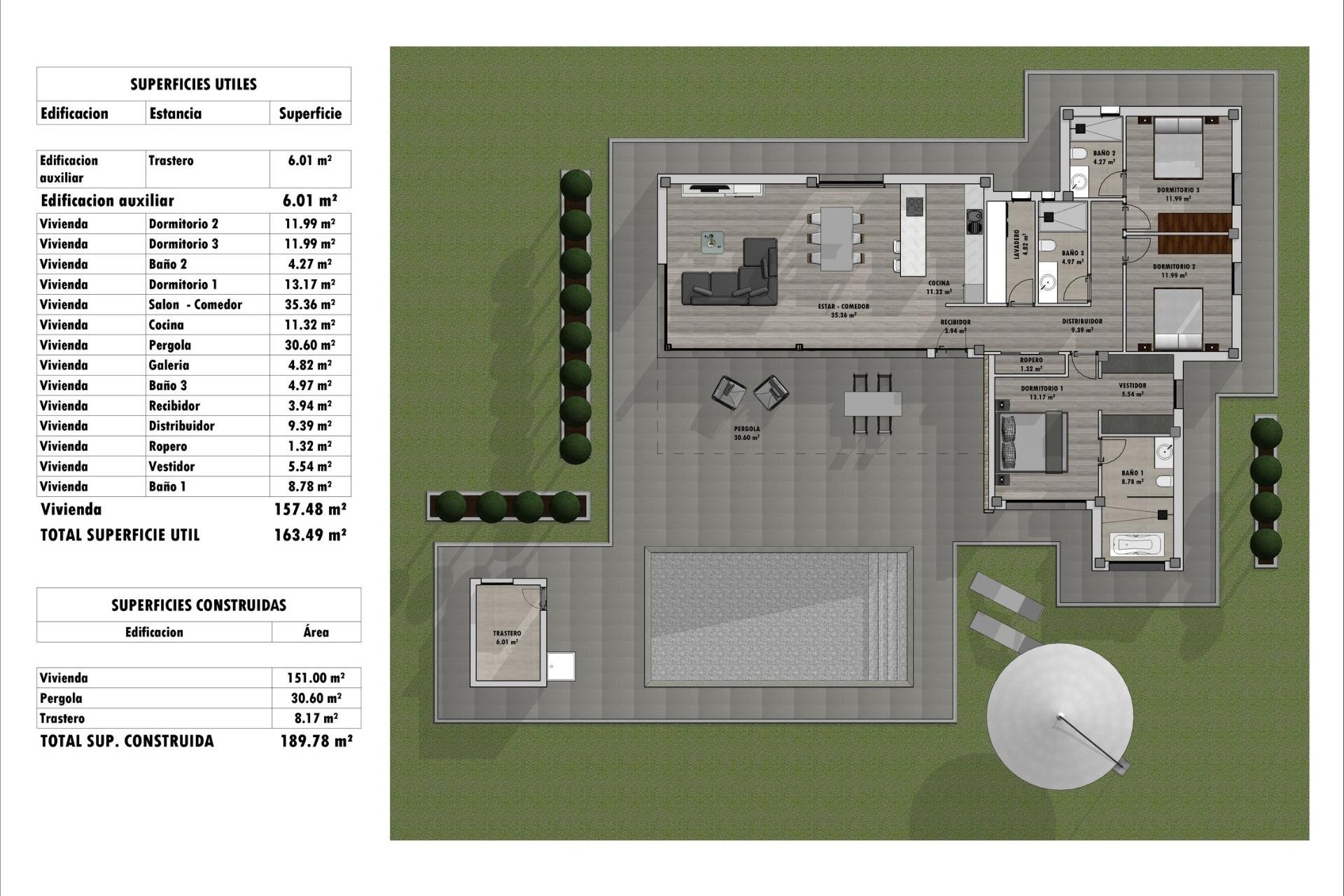 NIEUWBOUW - Vrijstaande Villa -
Aspe - Poligono 19