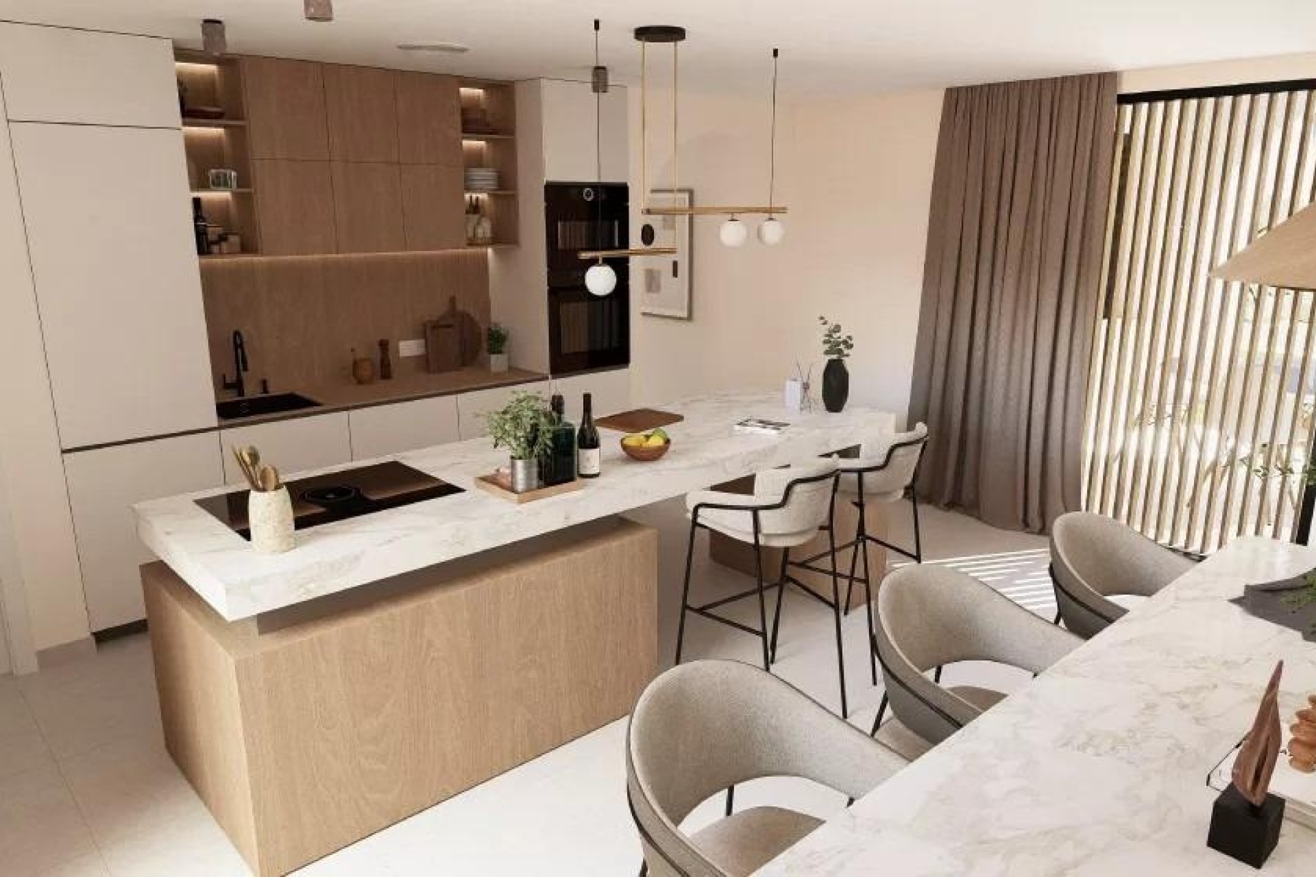 NIEUWBOUW - Vrijstaande Villa -
Baños y Mendigo - Altaona Golf