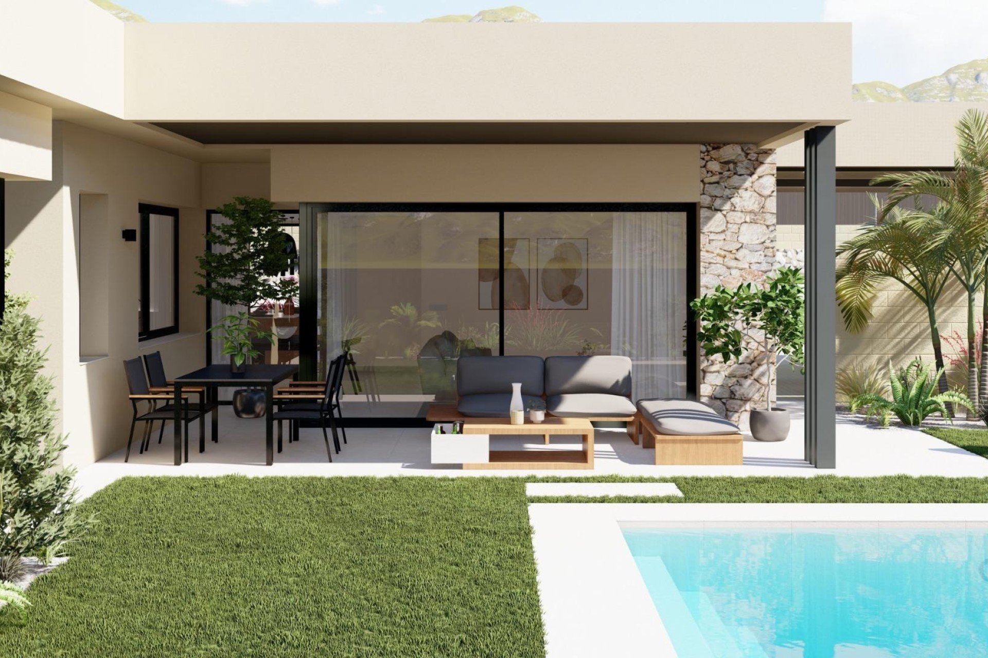 NIEUWBOUW - Vrijstaande Villa -
Baños y Mendigo - Altaona Golf