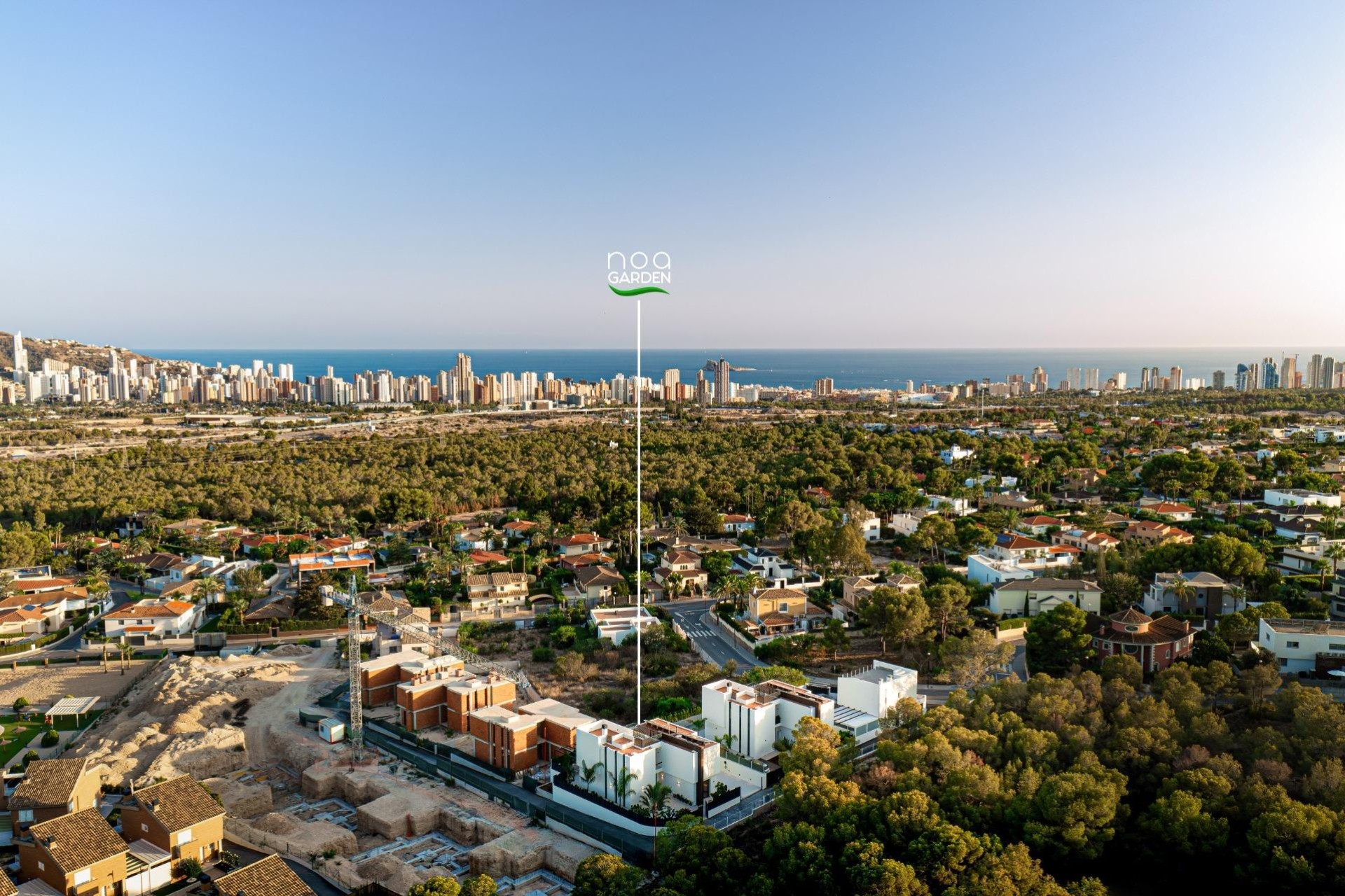 NIEUWBOUW - Vrijstaande Villa -
Benidorm - Pueblo Levante