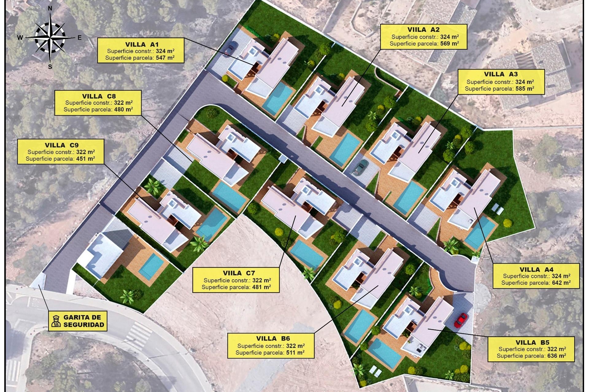 NIEUWBOUW - Vrijstaande Villa -
Benidorm - Pueblo Levante