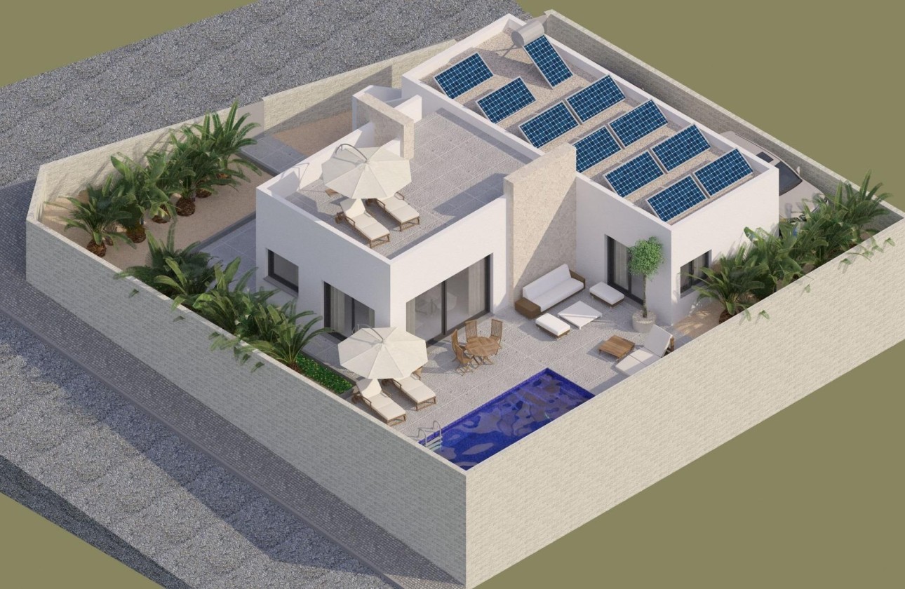 NIEUWBOUW - Vrijstaande Villa -
Benijofar - Pueblo