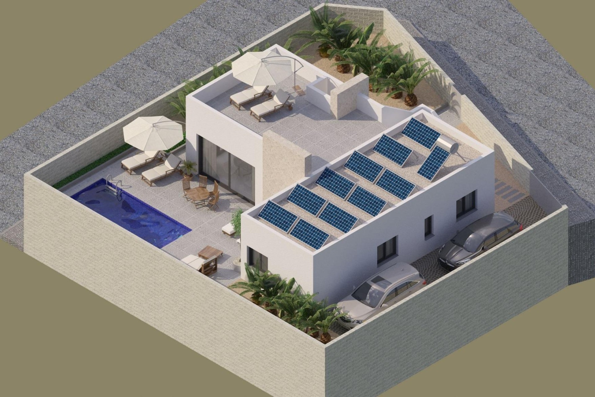 NIEUWBOUW - Vrijstaande Villa -
Benijofar - Pueblo