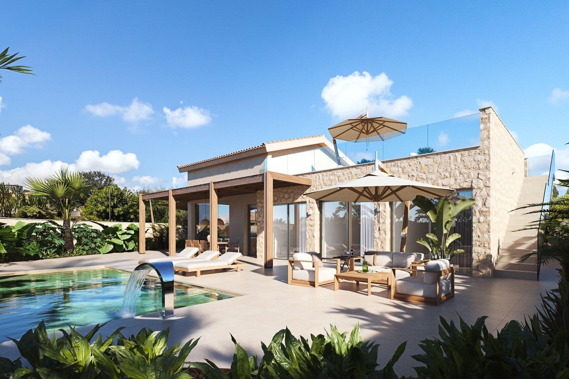 NIEUWBOUW - Vrijstaande Villa -
Cabo de Palos - Cala Flores