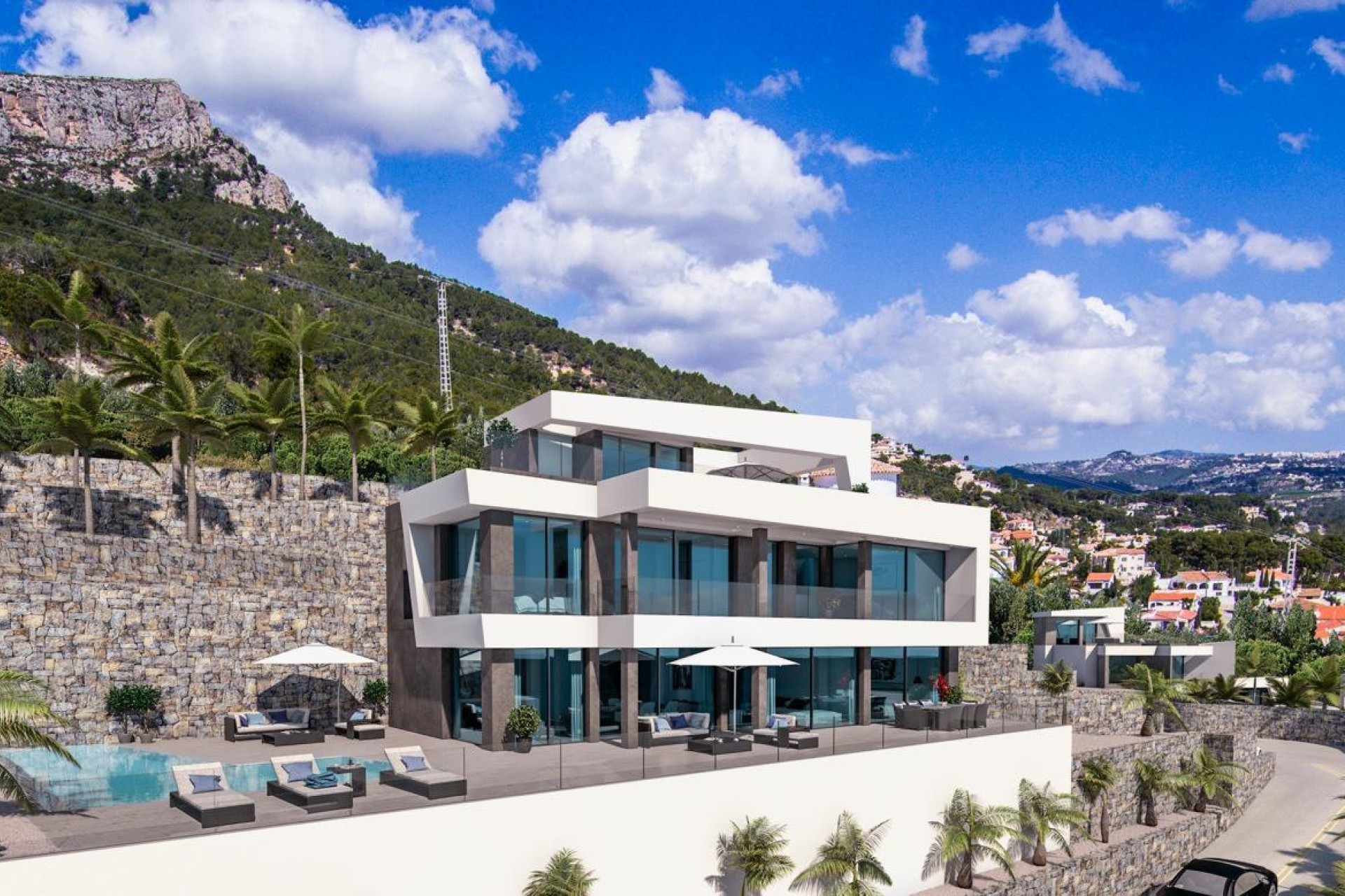 NIEUWBOUW - Vrijstaande Villa -
Calpe - Cucarres