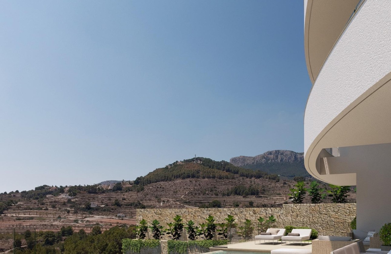 NIEUWBOUW - Vrijstaande Villa -
Calpe - Empedrola
