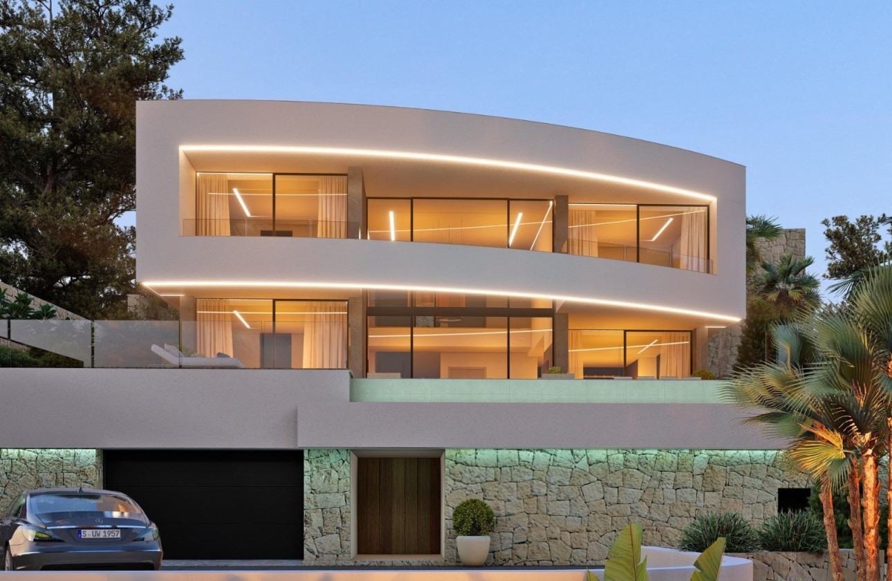 NIEUWBOUW - Vrijstaande Villa -
Calpe - Empedrola
