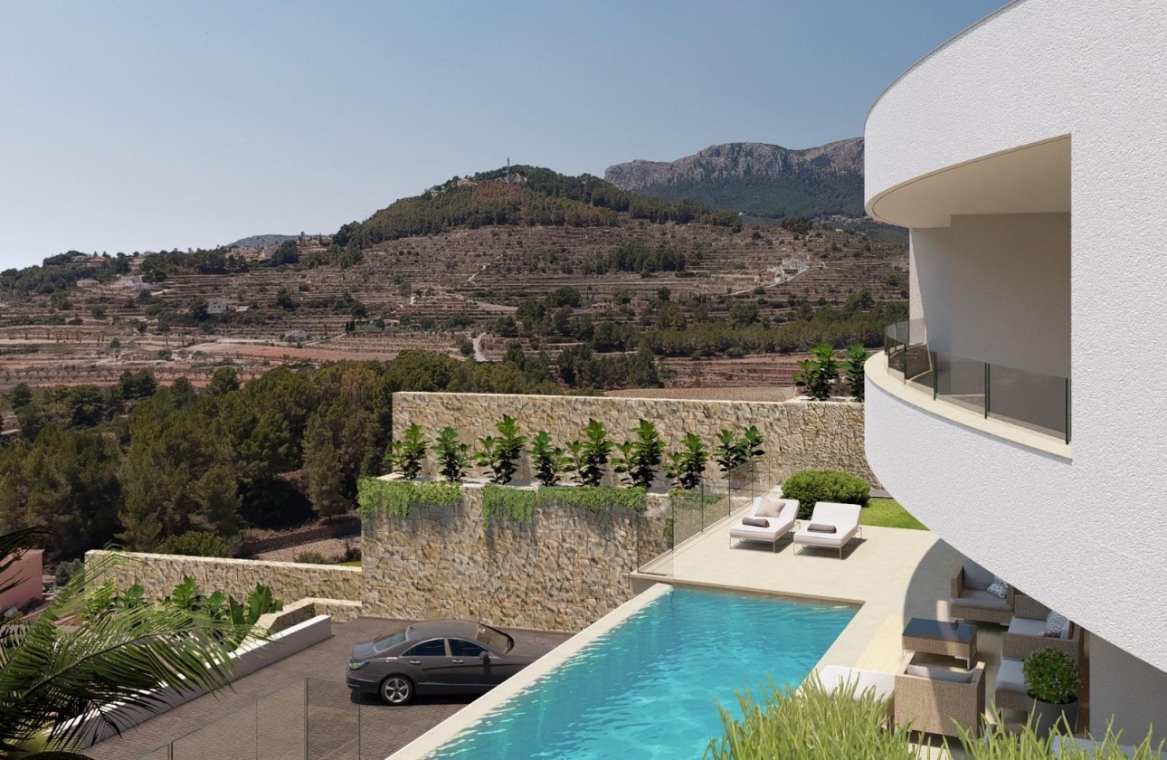 NIEUWBOUW - Vrijstaande Villa -
Calpe - Empedrola
