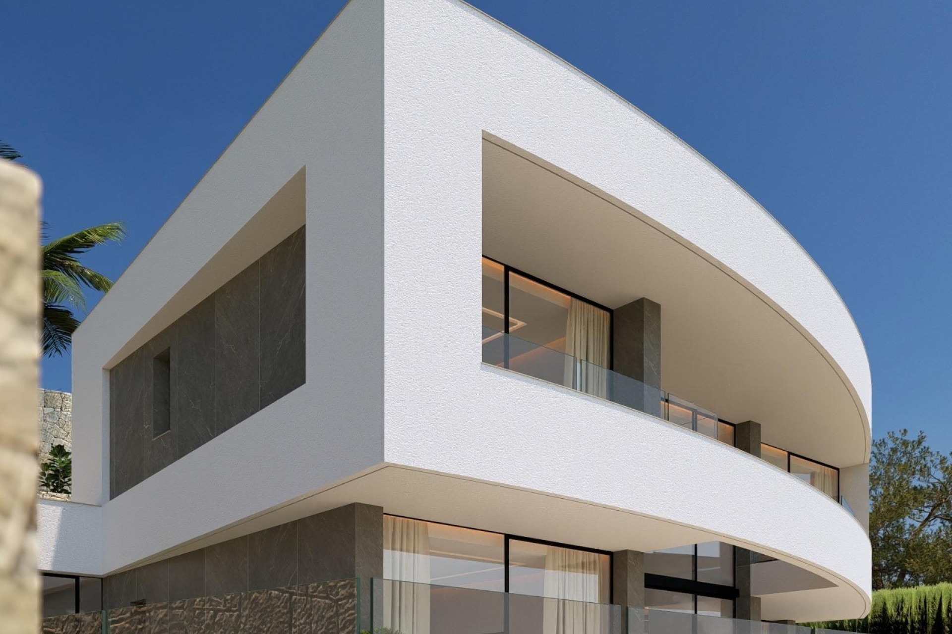 NIEUWBOUW - Vrijstaande Villa -
Calpe - Empedrola