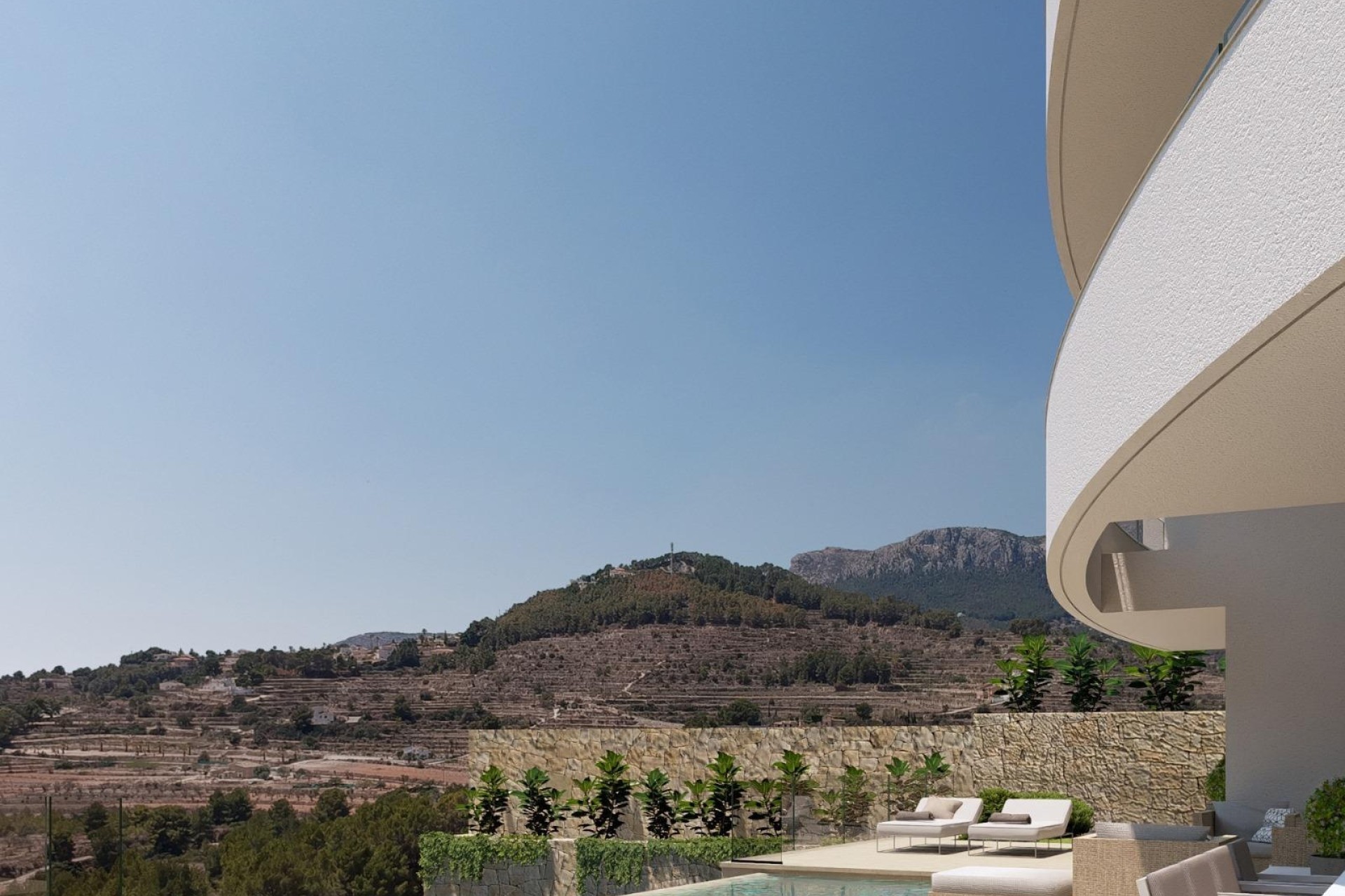 NIEUWBOUW - Vrijstaande Villa -
Calpe - Empedrola