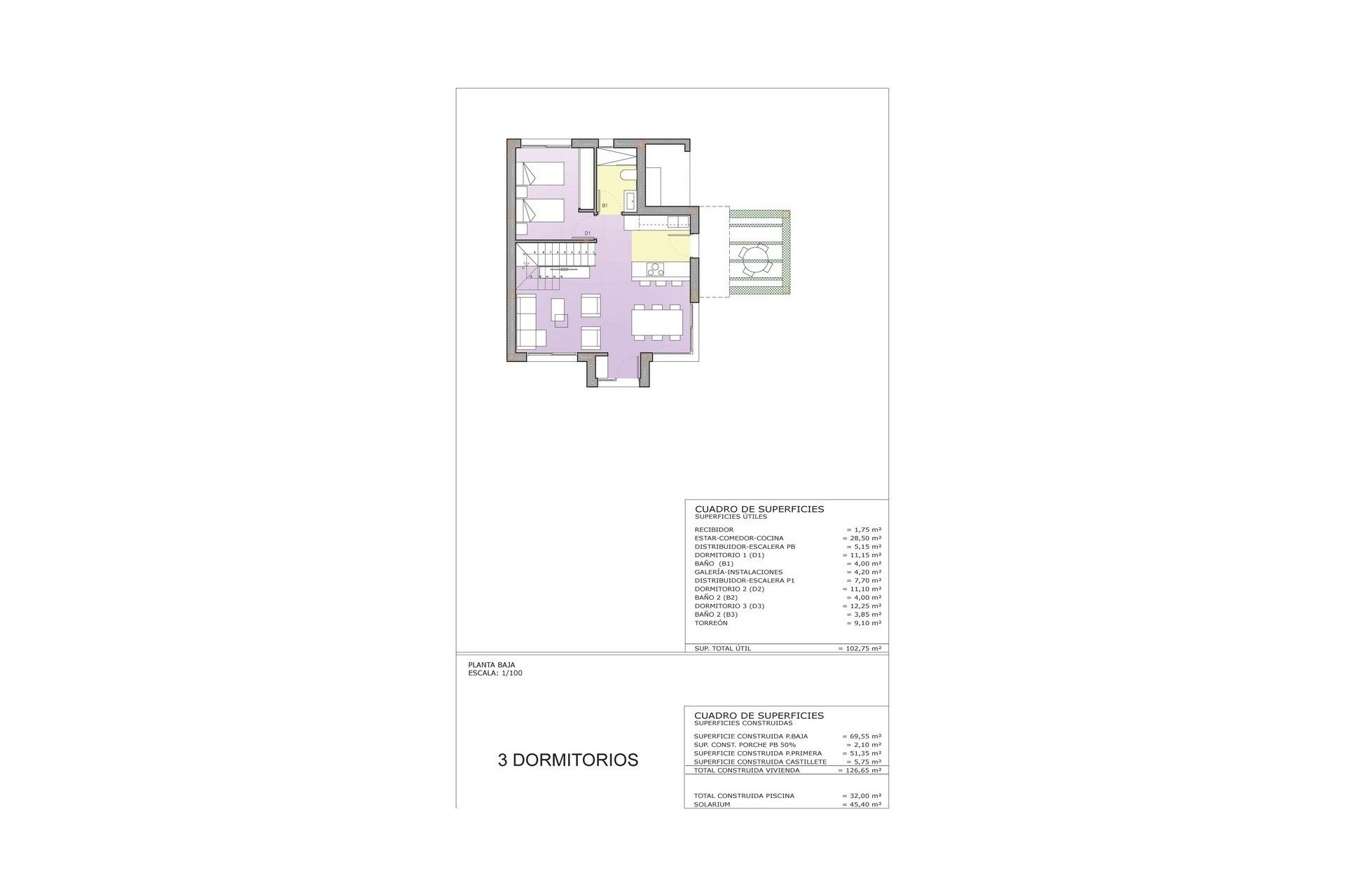NIEUWBOUW - Vrijstaande Villa -
Cartagena - Playa Honda