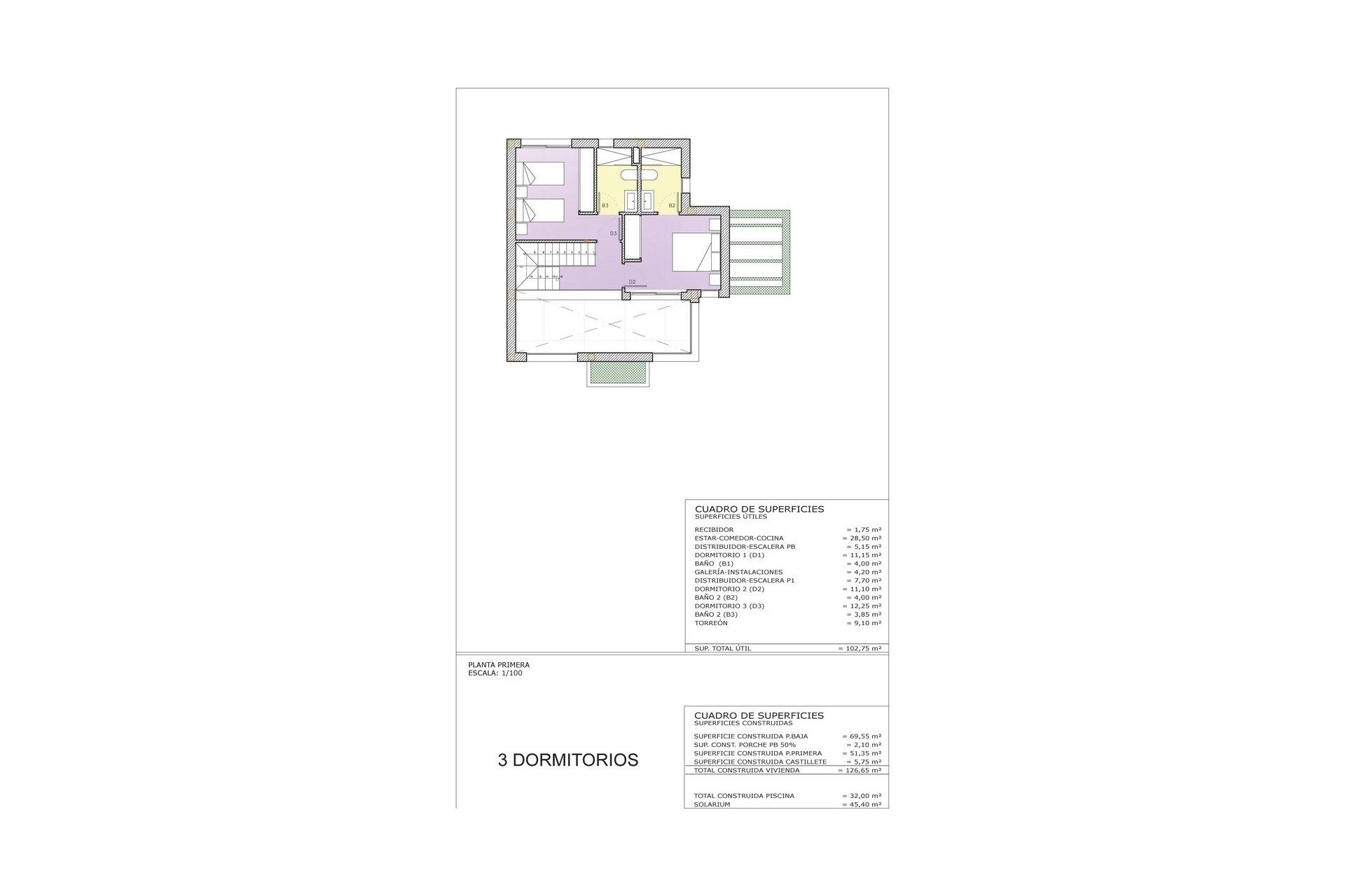 NIEUWBOUW - Vrijstaande Villa -
Cartagena - Playa Honda