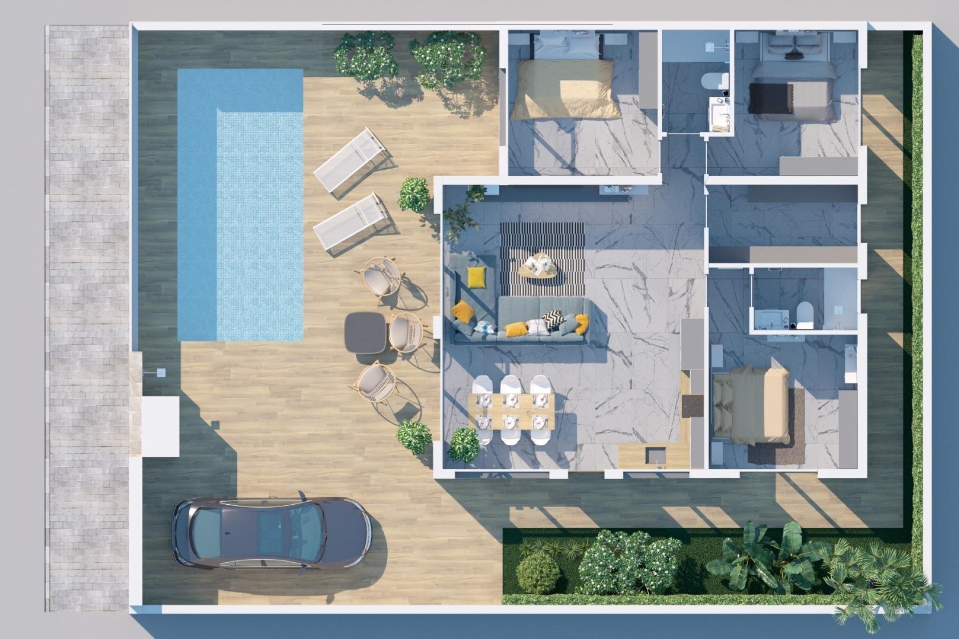 NIEUWBOUW - Vrijstaande Villa -
Ciudad Quesada - Rojales - Golf La Marquesa (Ciudad Quesada)