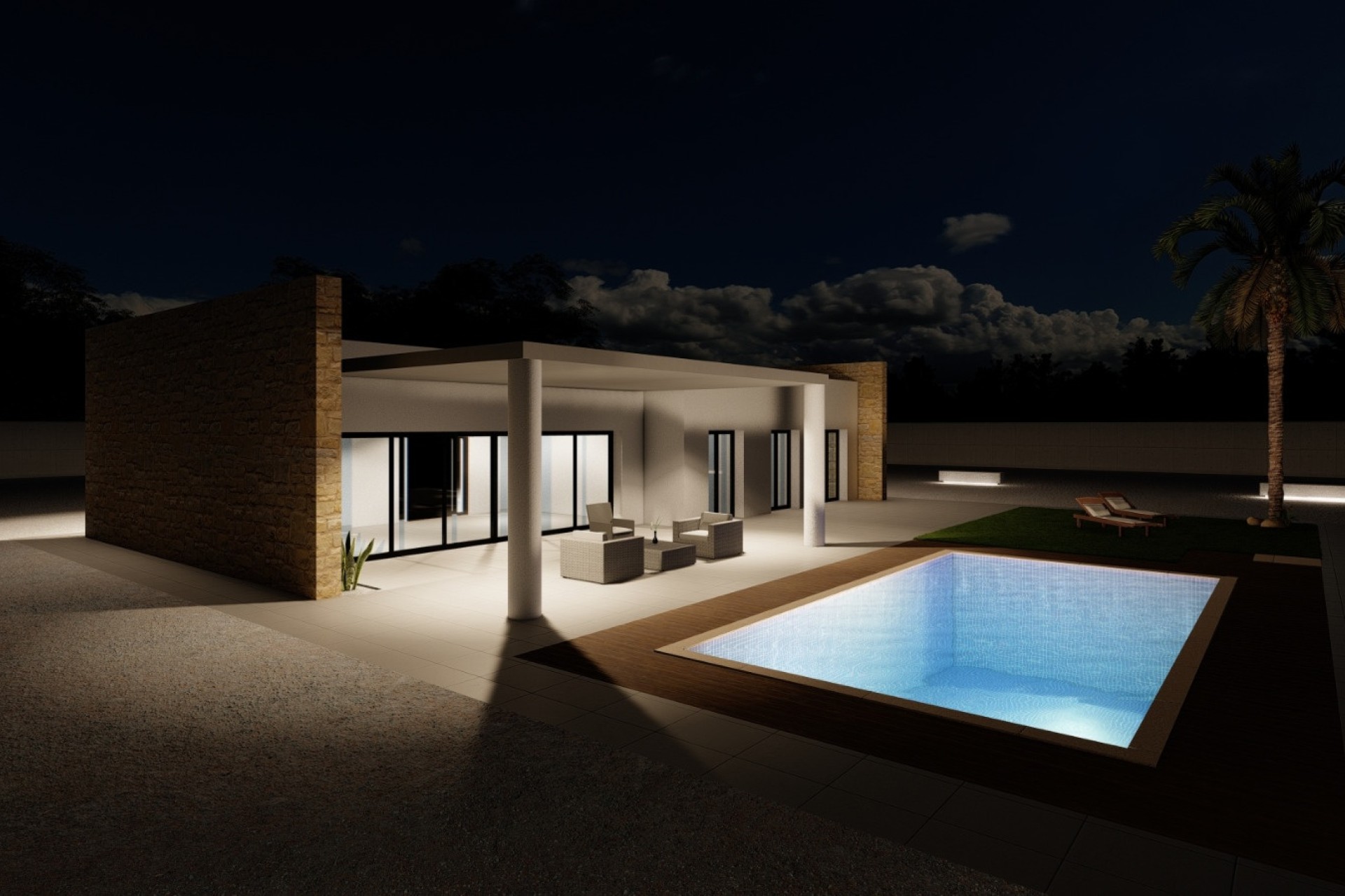 NIEUWBOUW - Vrijstaande Villa -
El Pinós