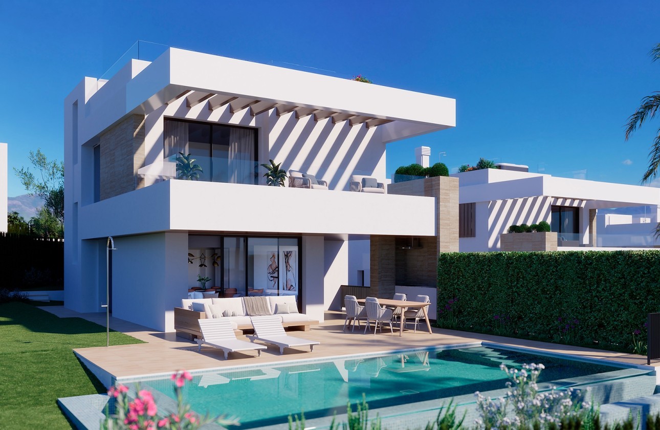 NIEUWBOUW - Vrijstaande Villa -
Estepona (Málaga) - Spain