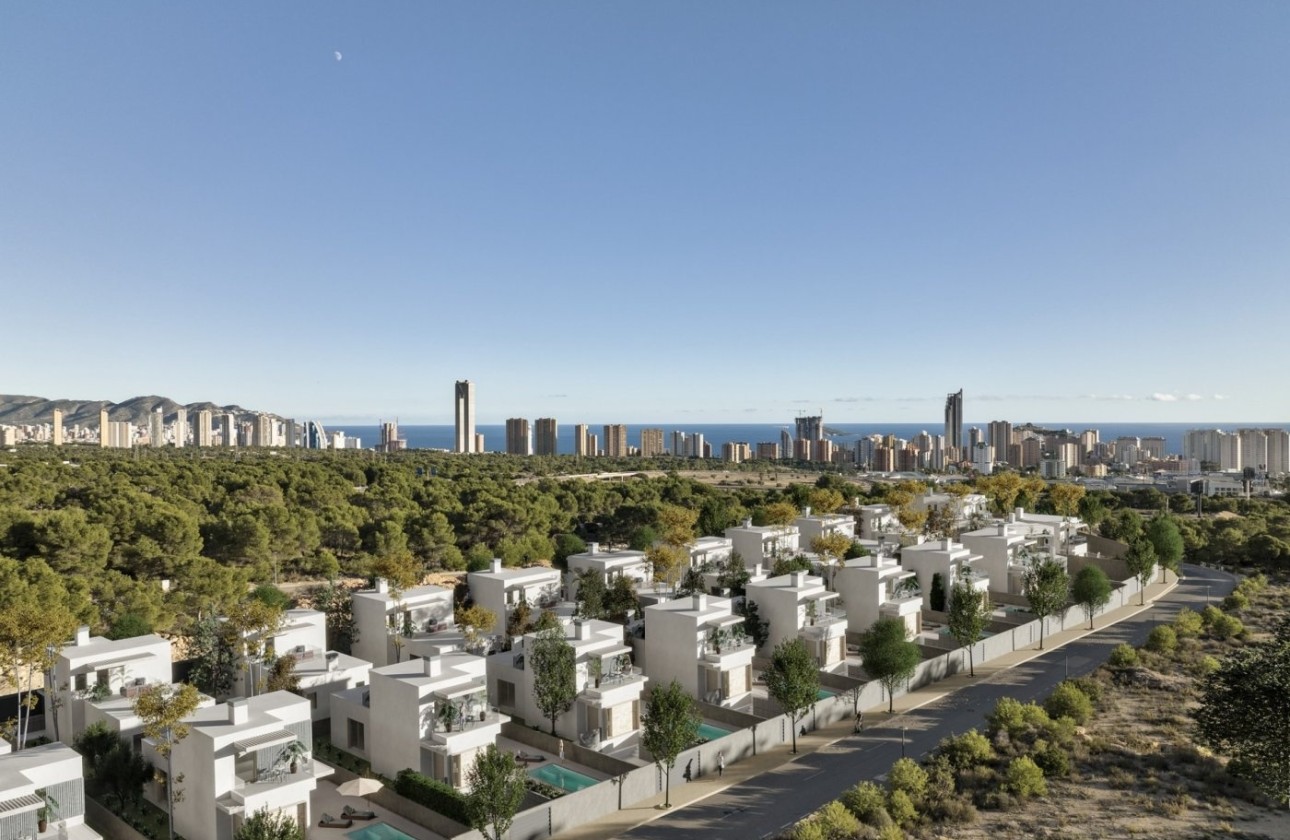 NIEUWBOUW - Vrijstaande Villa -
Finestrat - Sierra cortina