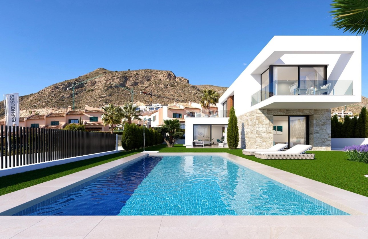 NIEUWBOUW - Vrijstaande Villa -
Finestrat - Sierra cortina