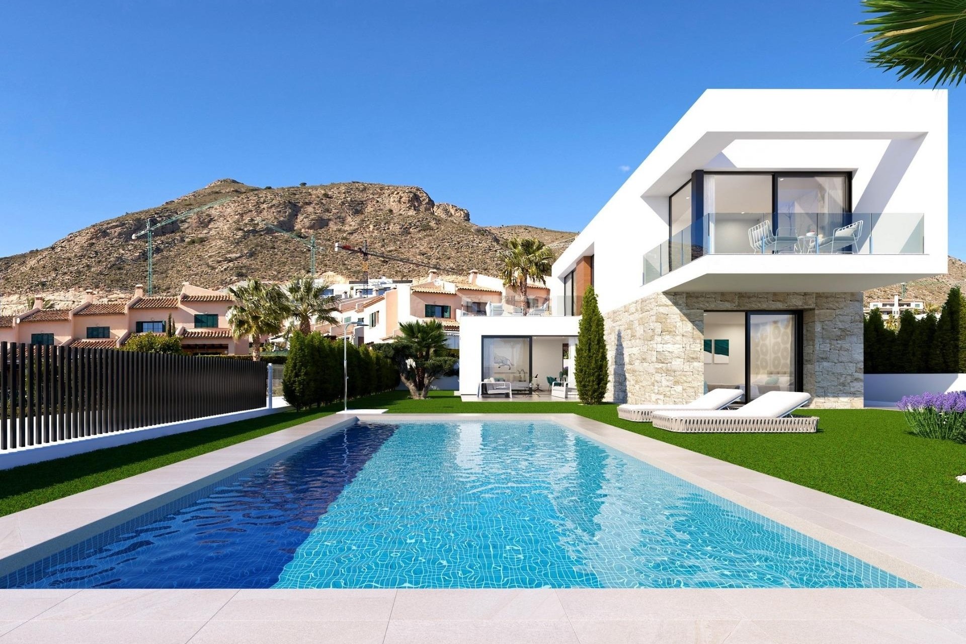 NIEUWBOUW - Vrijstaande Villa -
Finestrat - Sierra cortina
