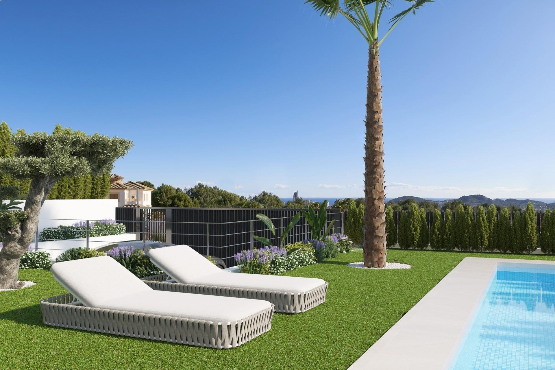 NIEUWBOUW - Vrijstaande Villa -
Finestrat - Sierra cortina