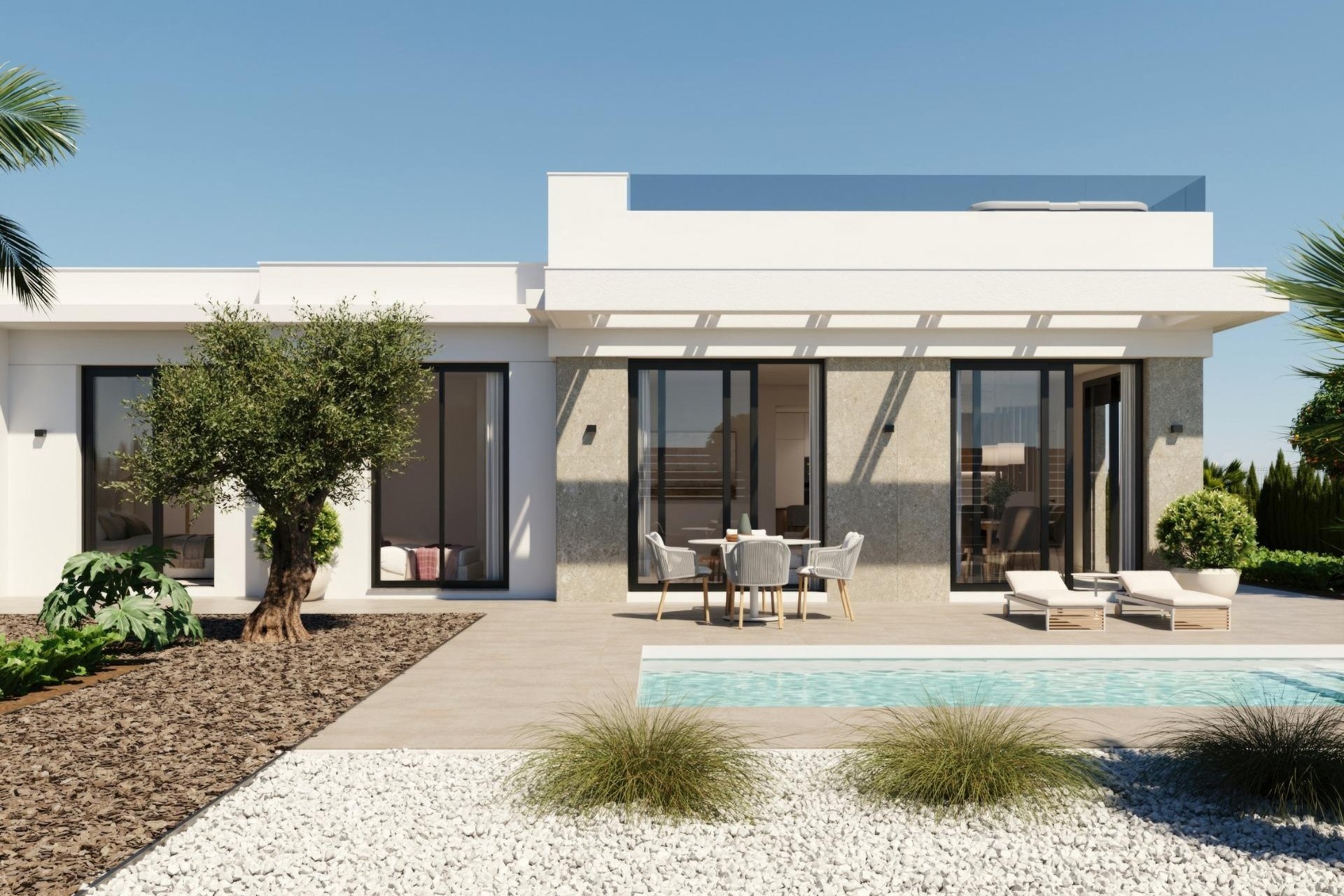 NIEUWBOUW - Vrijstaande Villa -
Fuente Álamo - Hacienda Del Álamo Golf