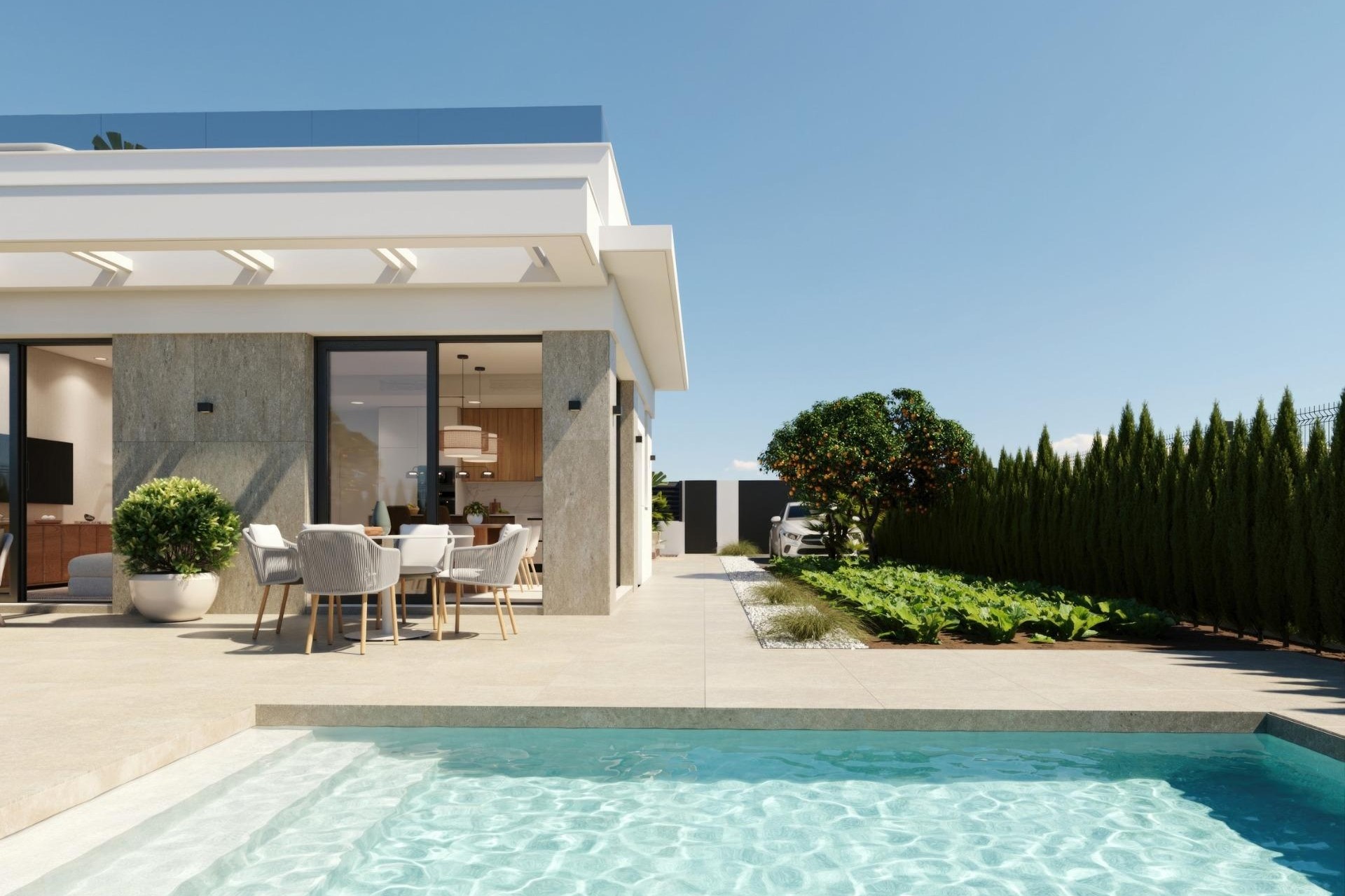 NIEUWBOUW - Vrijstaande Villa -
Fuente Alamo - Hacienda Del Álamo Golf