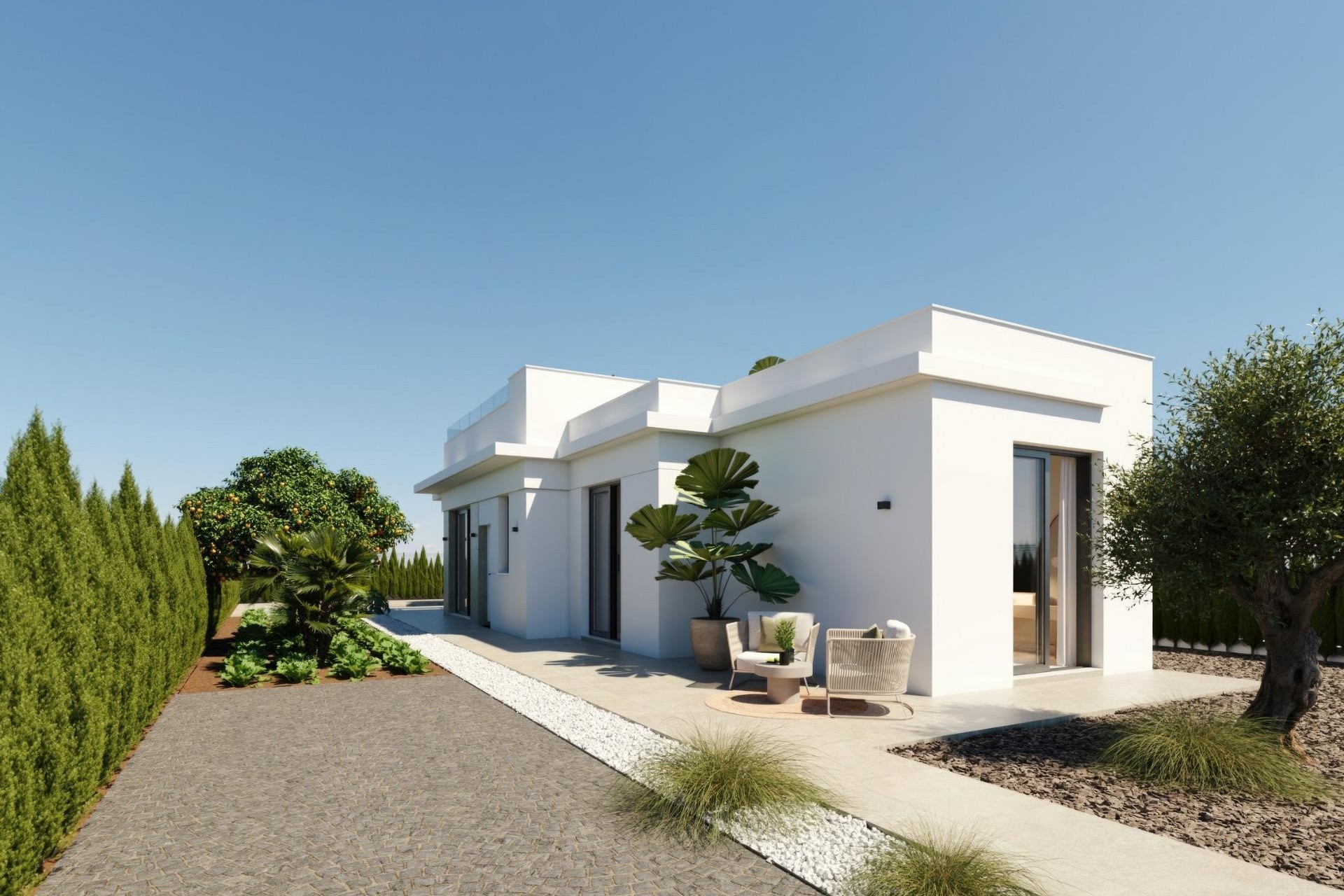 NIEUWBOUW - Vrijstaande Villa -
Fuente Alamo - Hacienda Del Álamo Golf