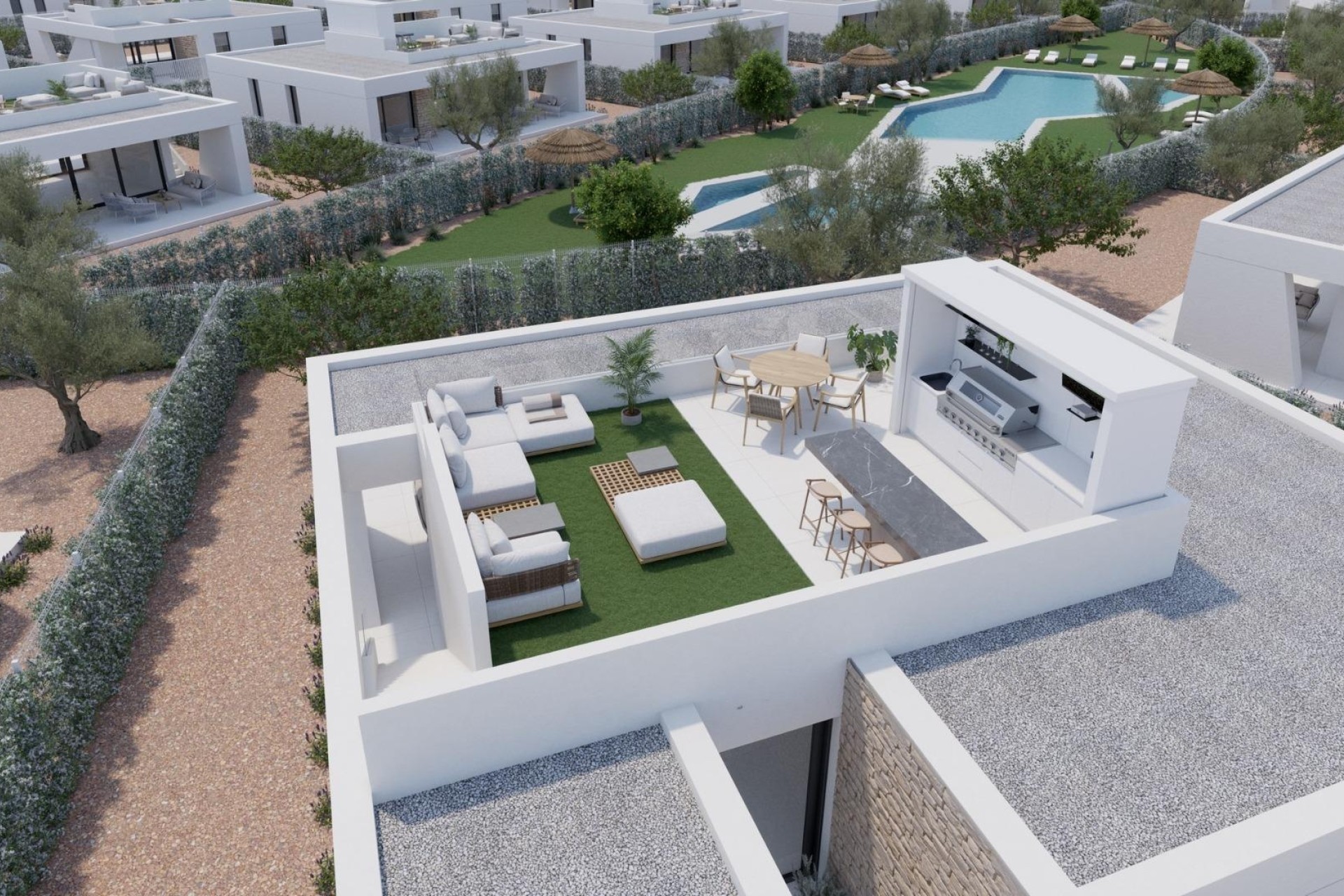NIEUWBOUW - Vrijstaande Villa -
Fuente Alamo - Hacienda del Alamo