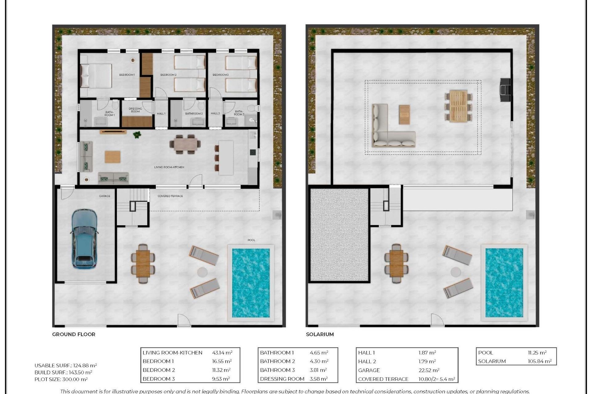 NIEUWBOUW - Vrijstaande Villa -
Fuente Álamo - La Pinilla