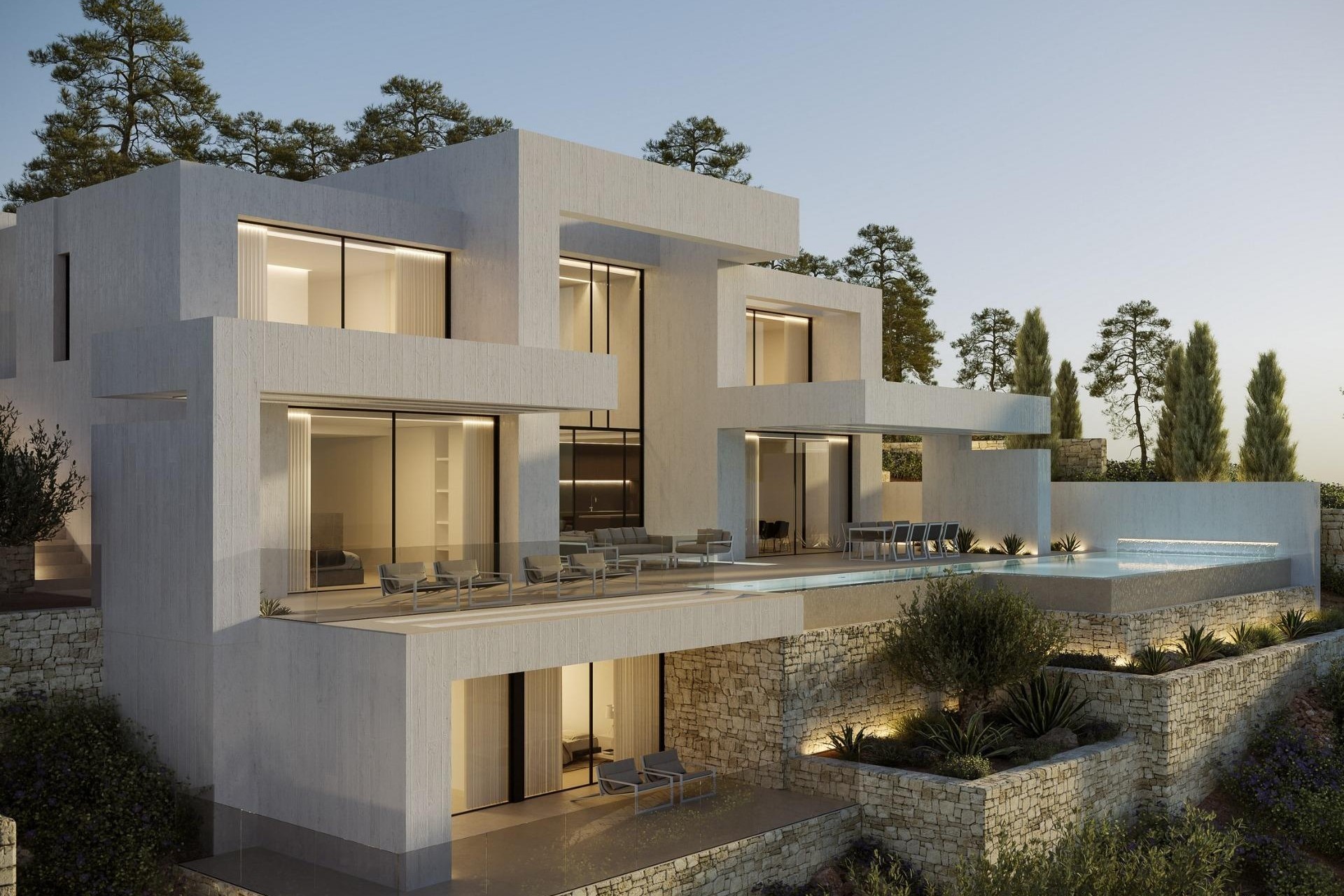 NIEUWBOUW - Vrijstaande Villa -
Jávea - Granadella