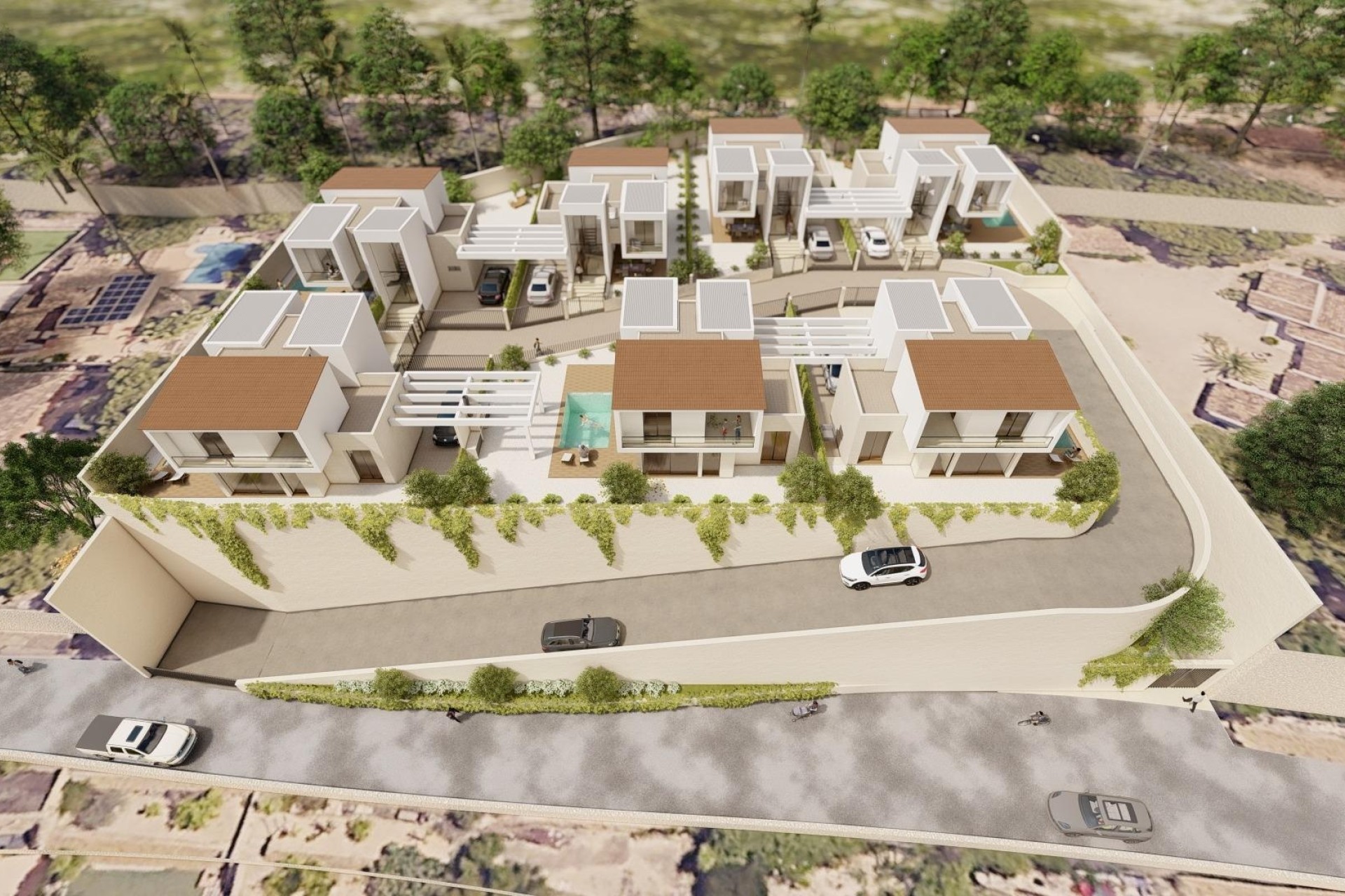 NIEUWBOUW - Vrijstaande Villa -
La Nucía - Escandinavia