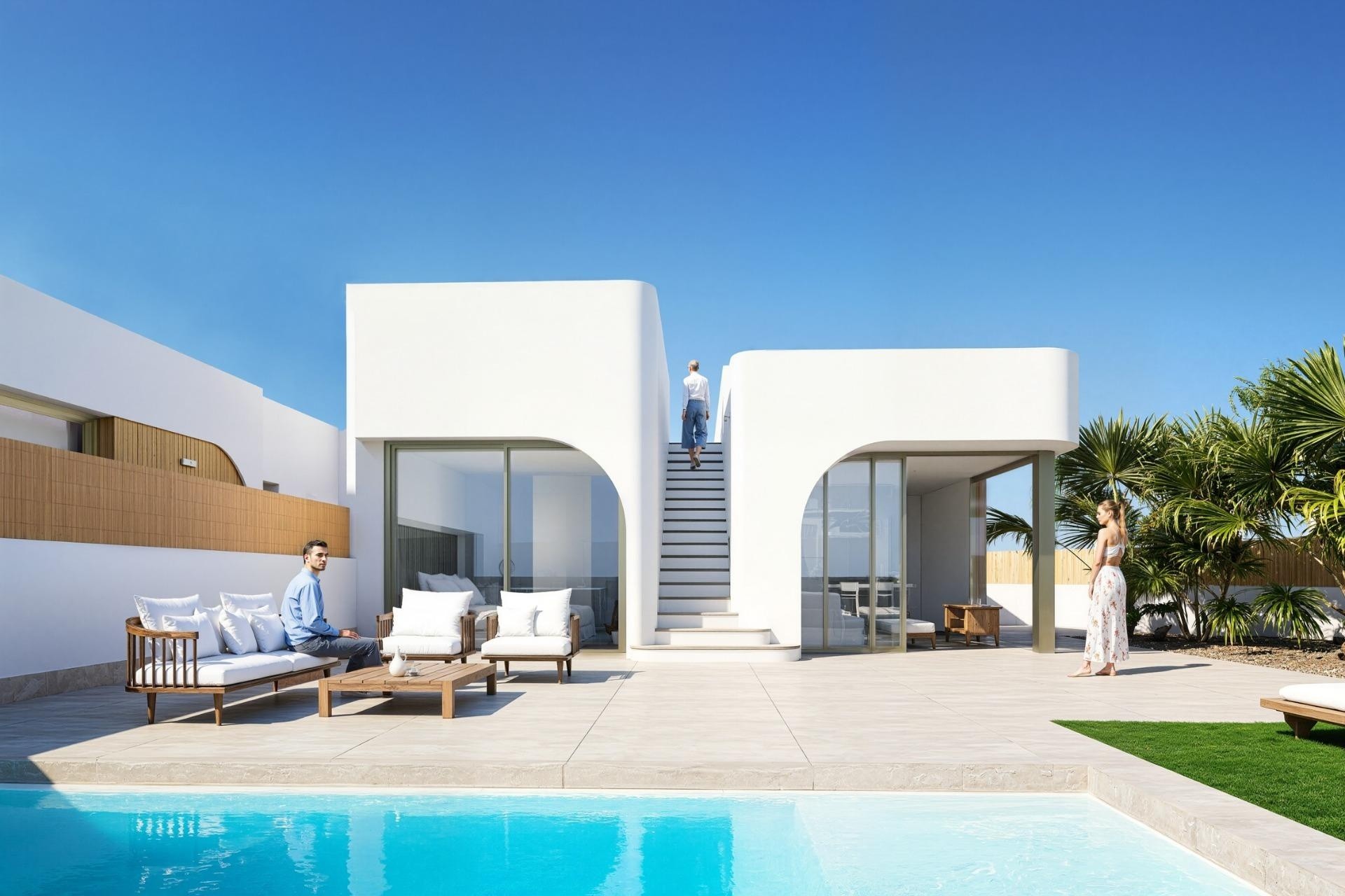 NIEUWBOUW - Vrijstaande Villa -
Los Alcazares - La Serena Golf