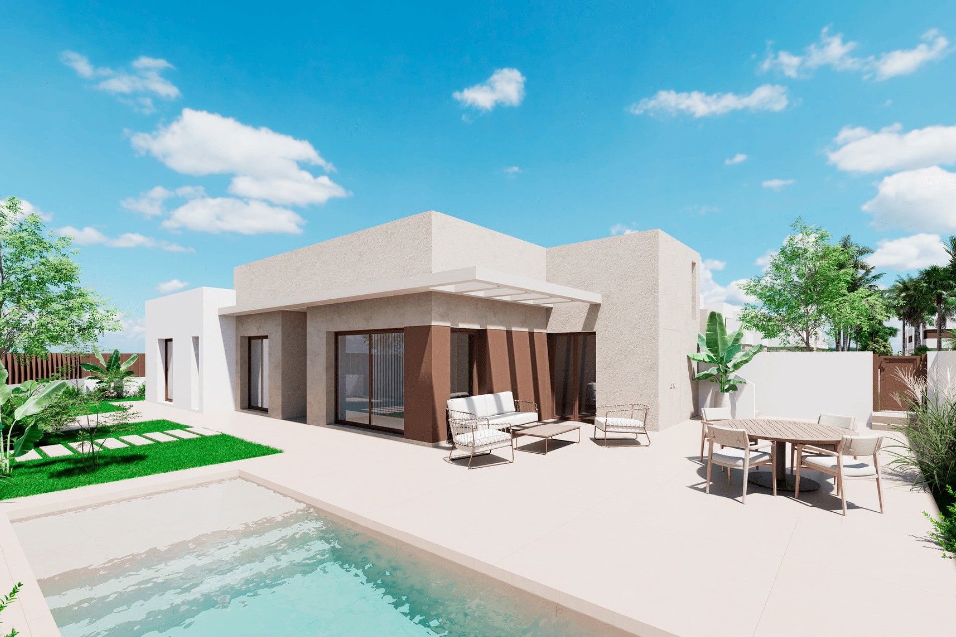 NIEUWBOUW - Vrijstaande Villa -
Los Alcázares - Los Alcazares