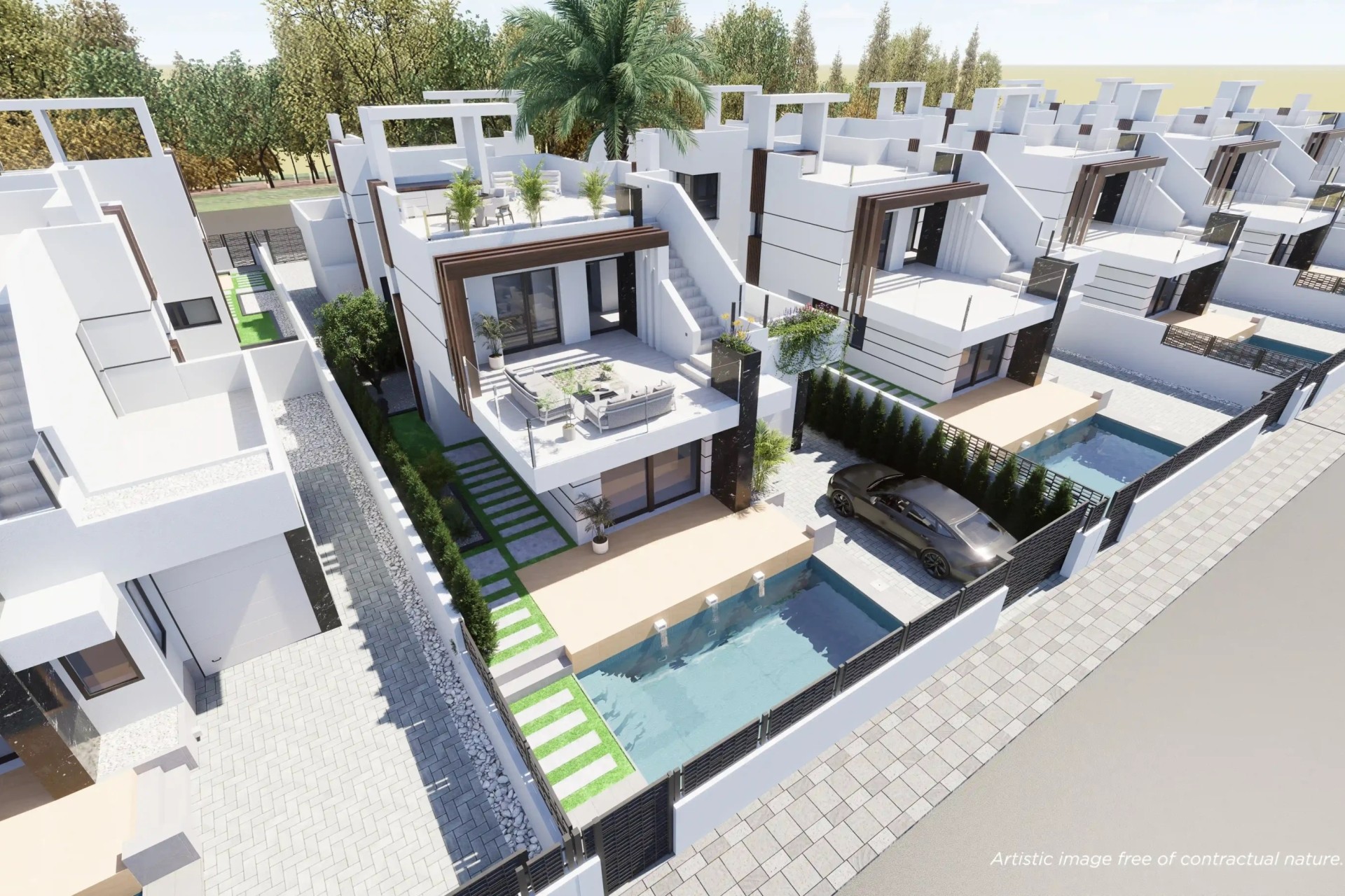 NIEUWBOUW - Vrijstaande Villa -
Los Alcázares - Los Alcazares