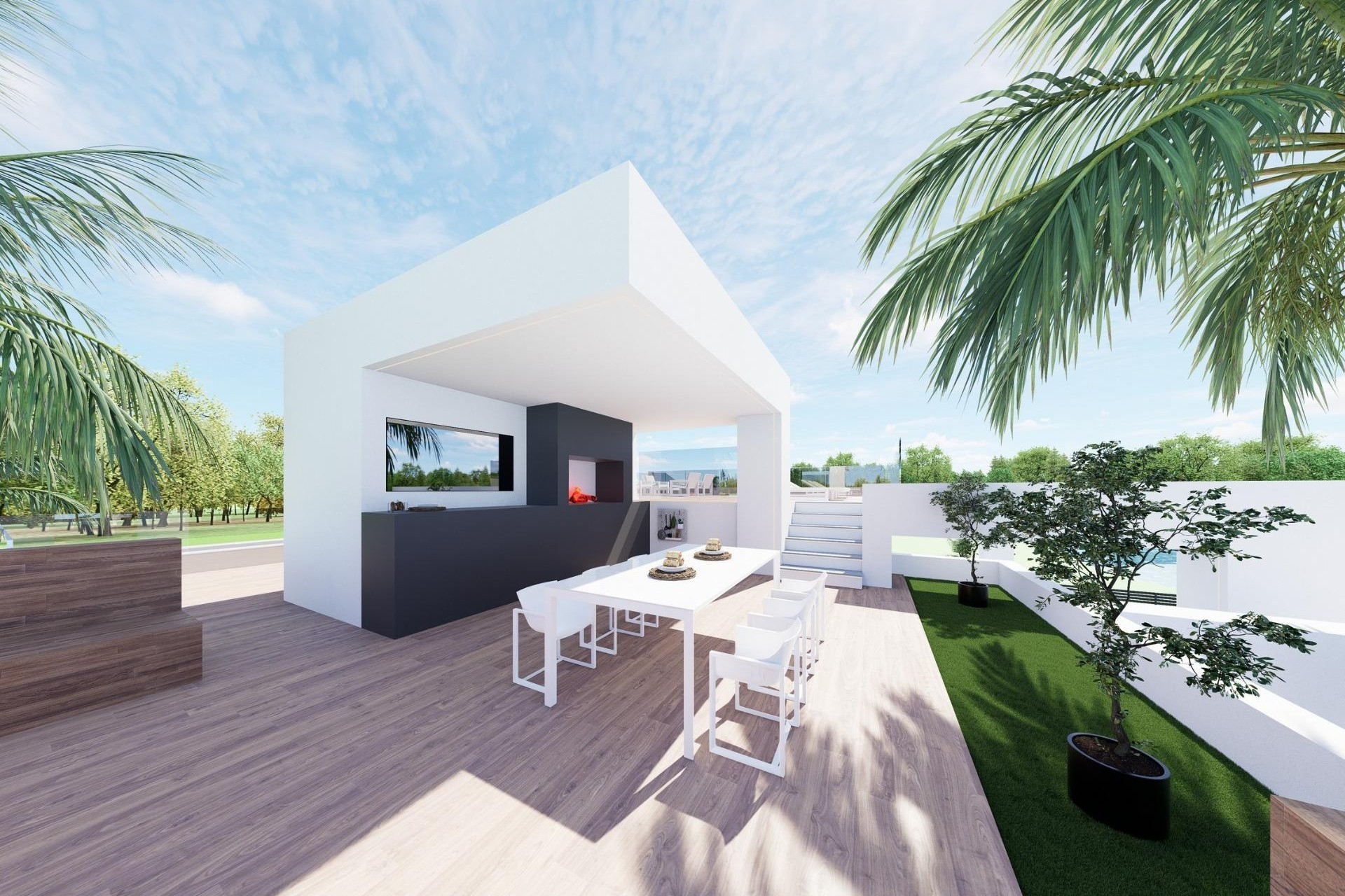 NIEUWBOUW - Vrijstaande Villa -
Los Alcázares - Santa Rosalia Lake and Life Resort
