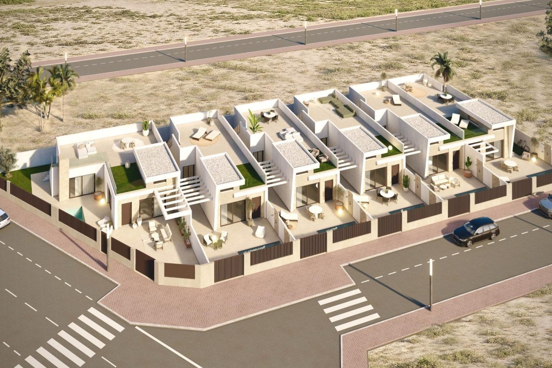 NIEUWBOUW - Vrijstaande Villa -
Los Alcazares - Serena Golf