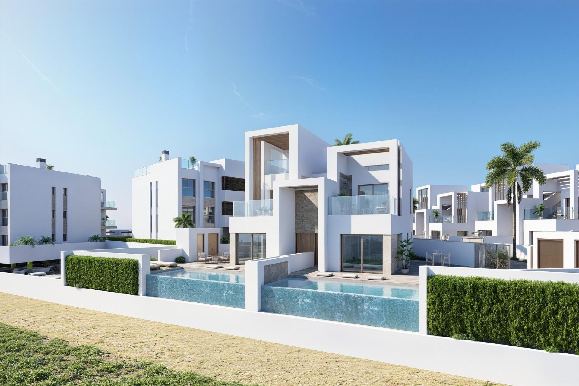 NIEUWBOUW - Vrijstaande Villa -
Los Alcázares - Serena Golf