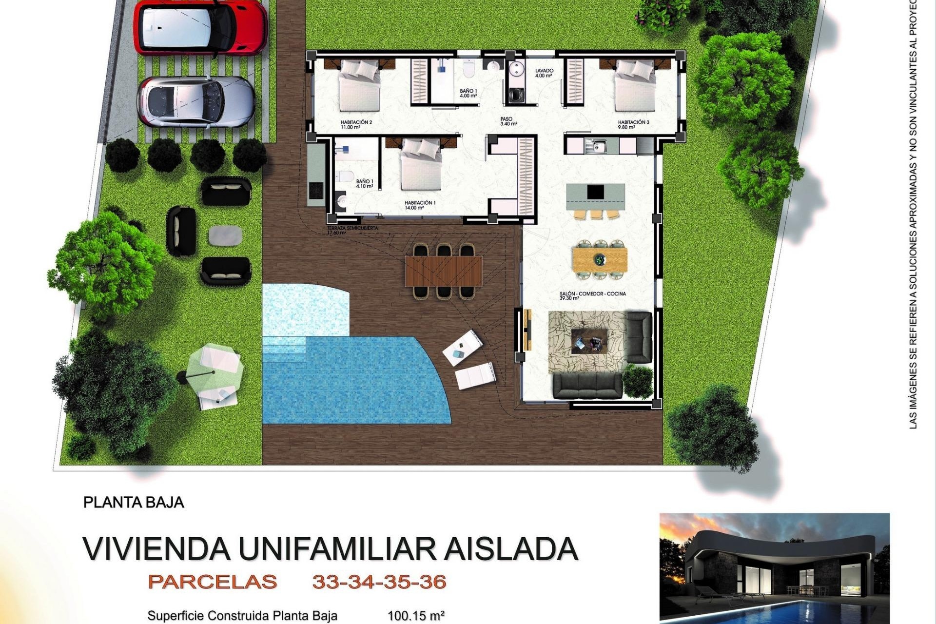NIEUWBOUW - Vrijstaande Villa -
Los Montesinos - La Herada