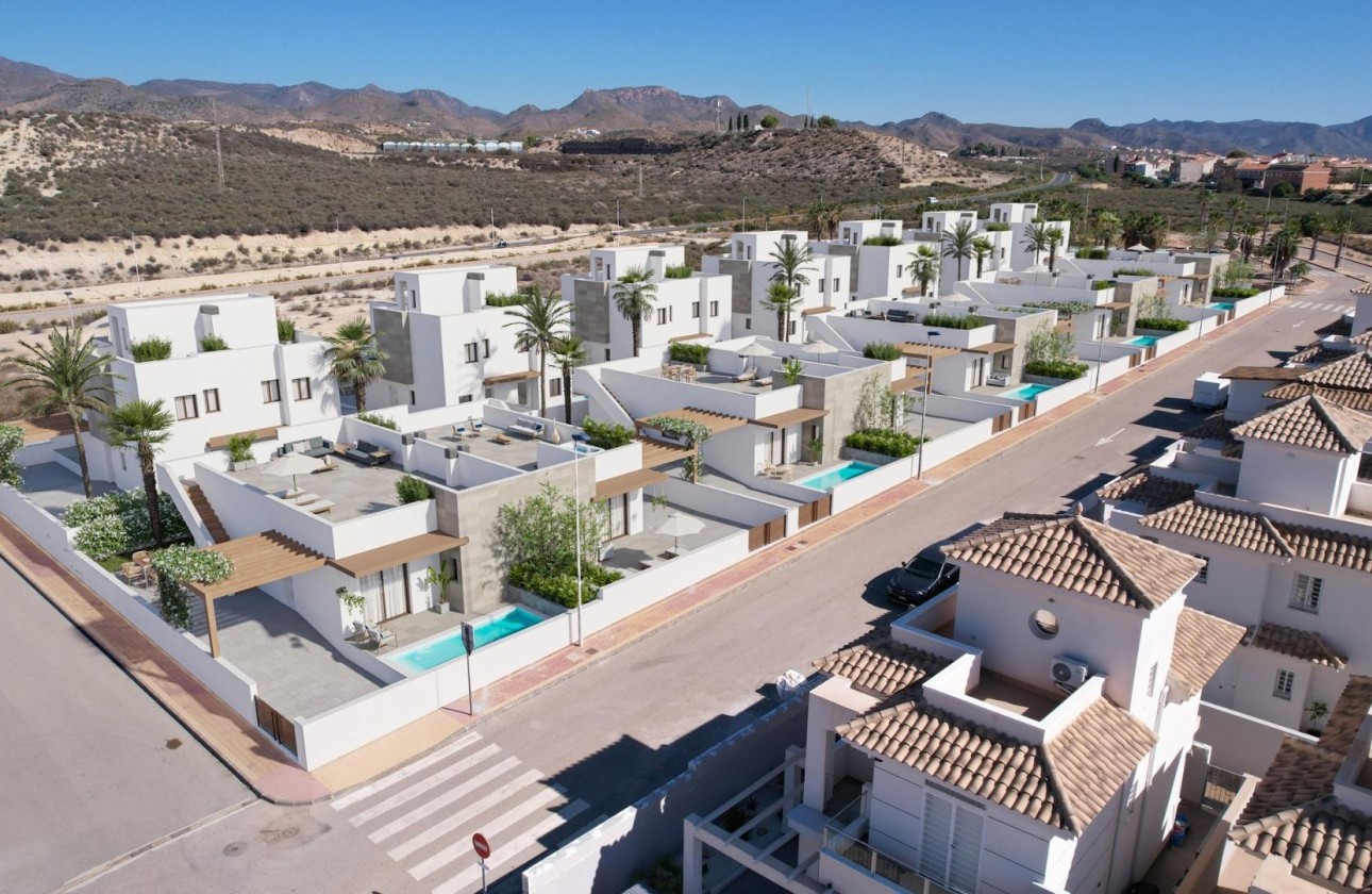 NIEUWBOUW - Vrijstaande Villa -
Mazarrón - Caleñares