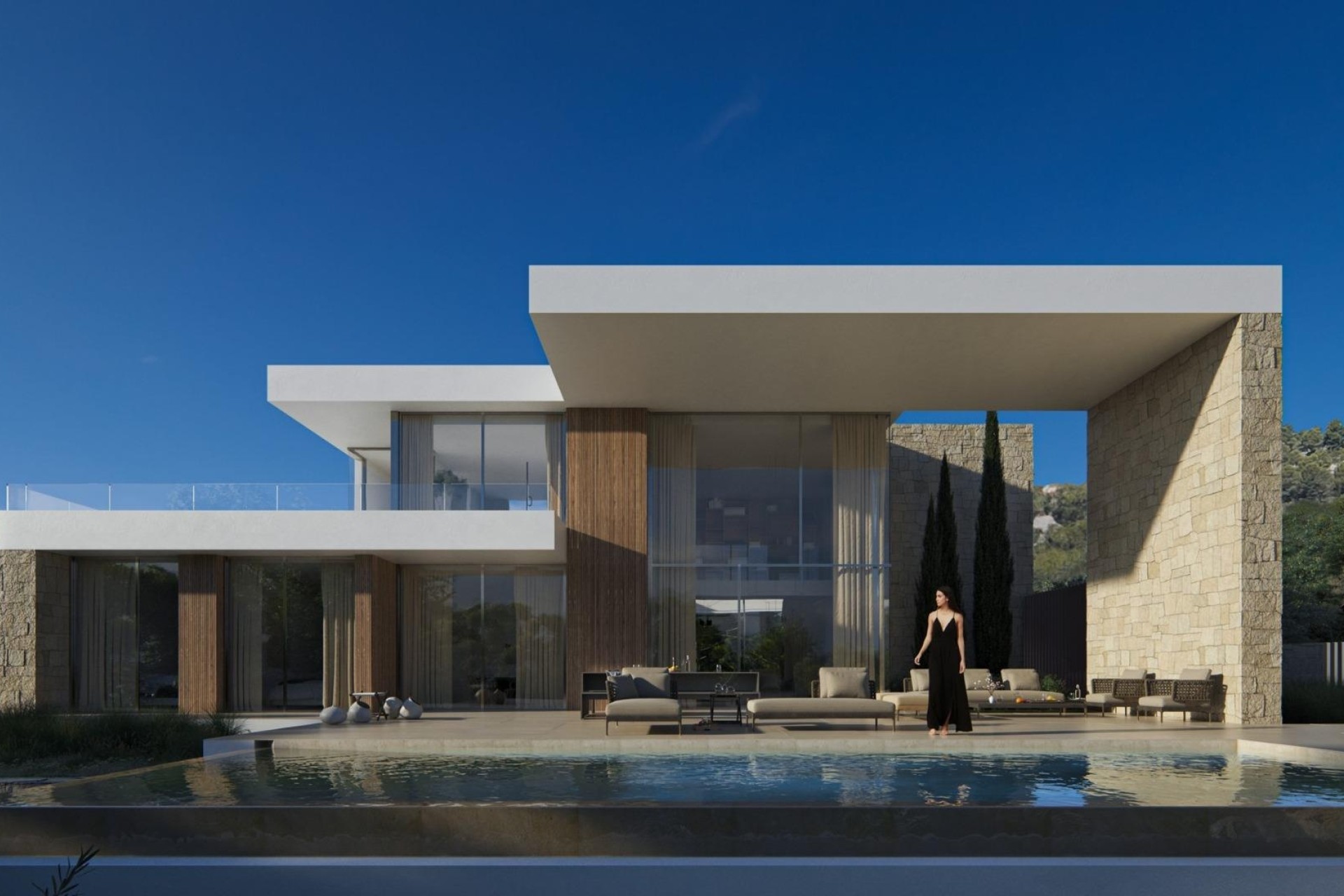 NIEUWBOUW - Vrijstaande Villa -
Moraira - Benimeit