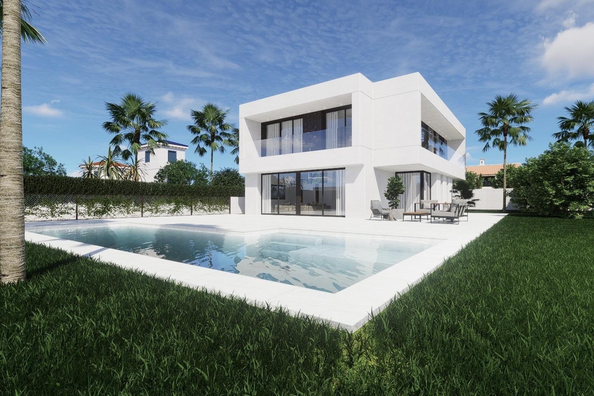 NIEUWBOUW - Vrijstaande Villa -
Orihuela Costa - La Zenia