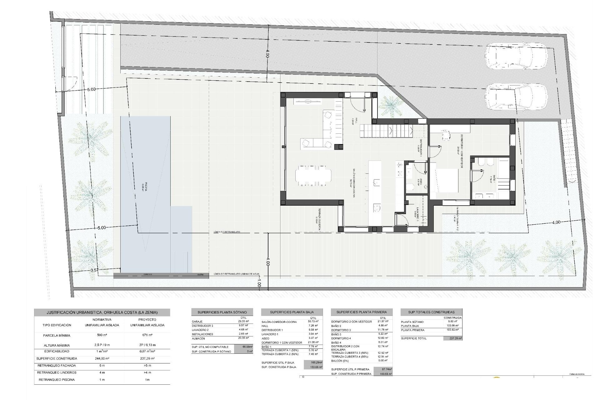 NIEUWBOUW - Vrijstaande Villa -
Orihuela Costa - La Zenia