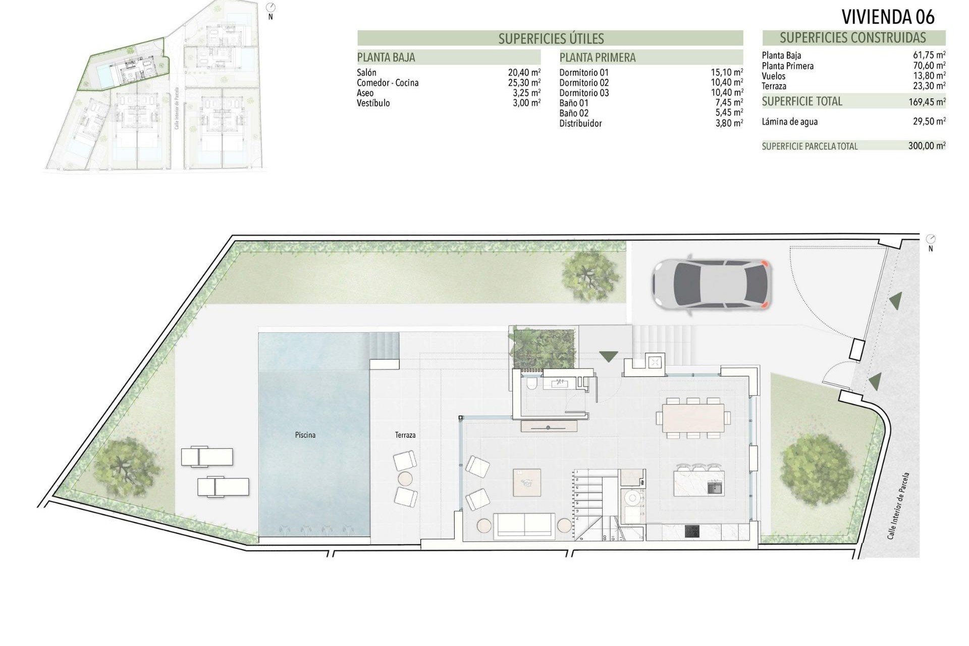 NIEUWBOUW - Vrijstaande Villa -
Orihuela Costa - Las Filipinas
