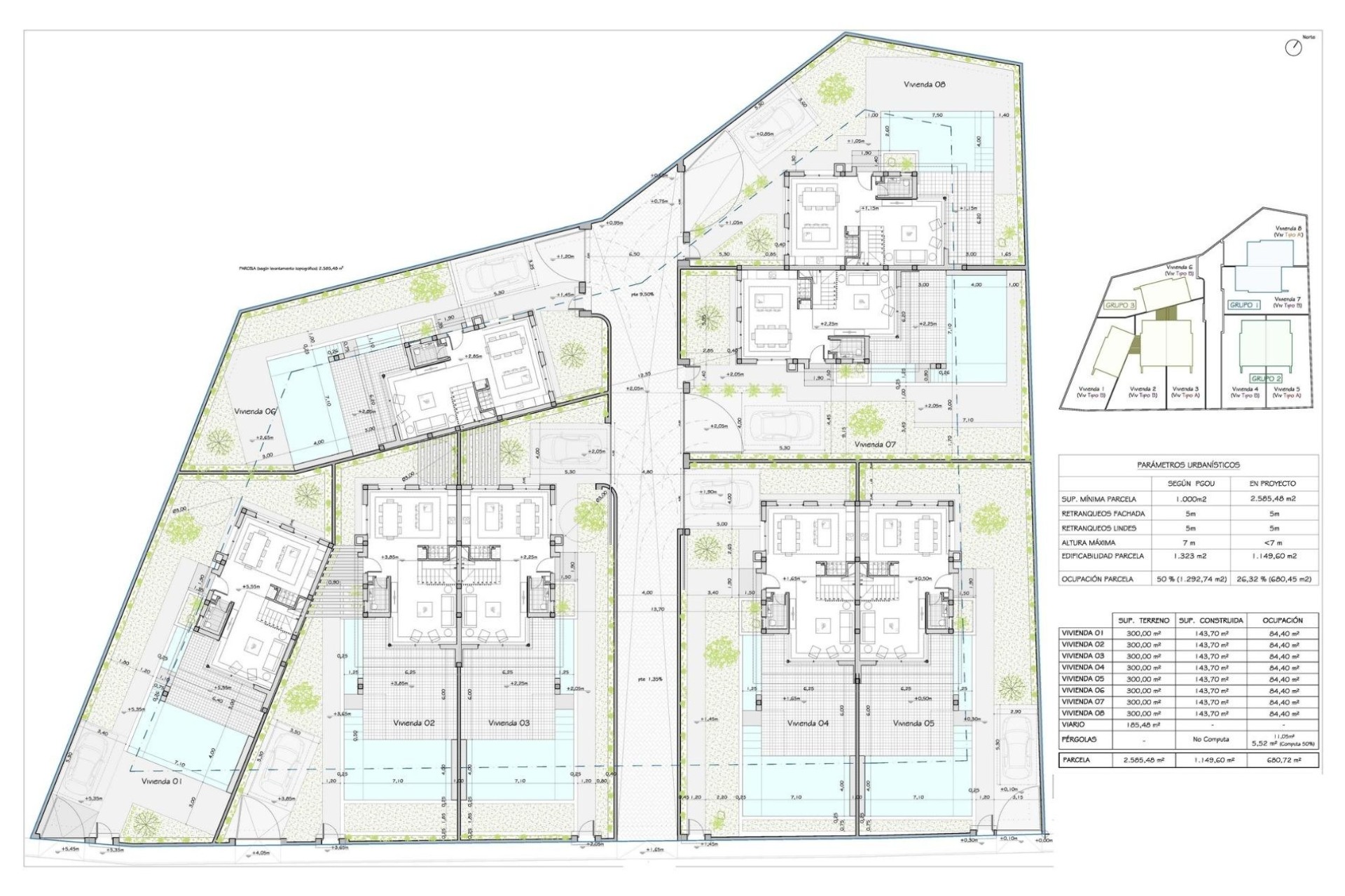 NIEUWBOUW - Vrijstaande Villa -
Orihuela Costa - Las Filipinas