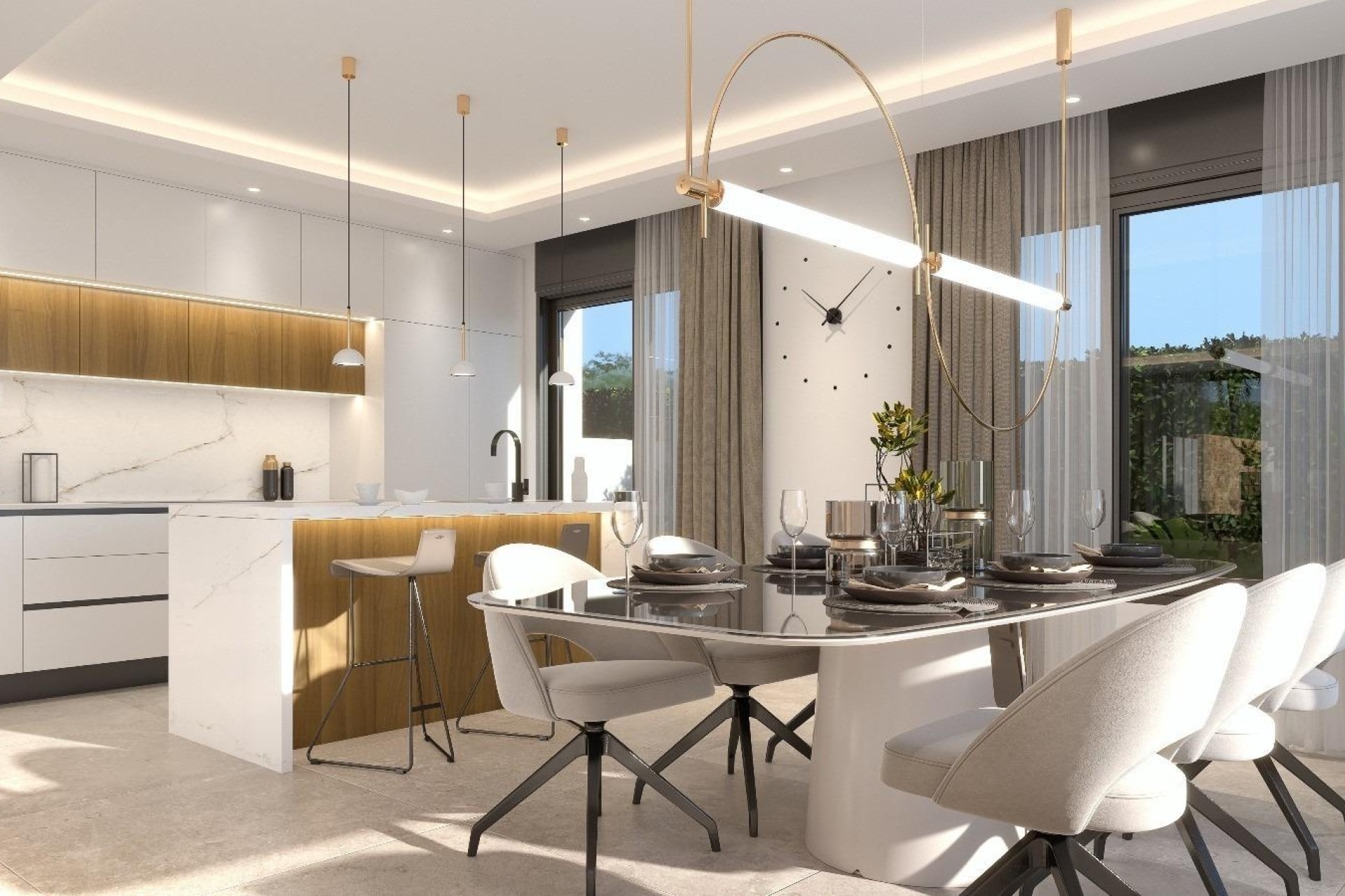 NIEUWBOUW - Vrijstaande Villa -
Orihuela Costa - Las Filipinas